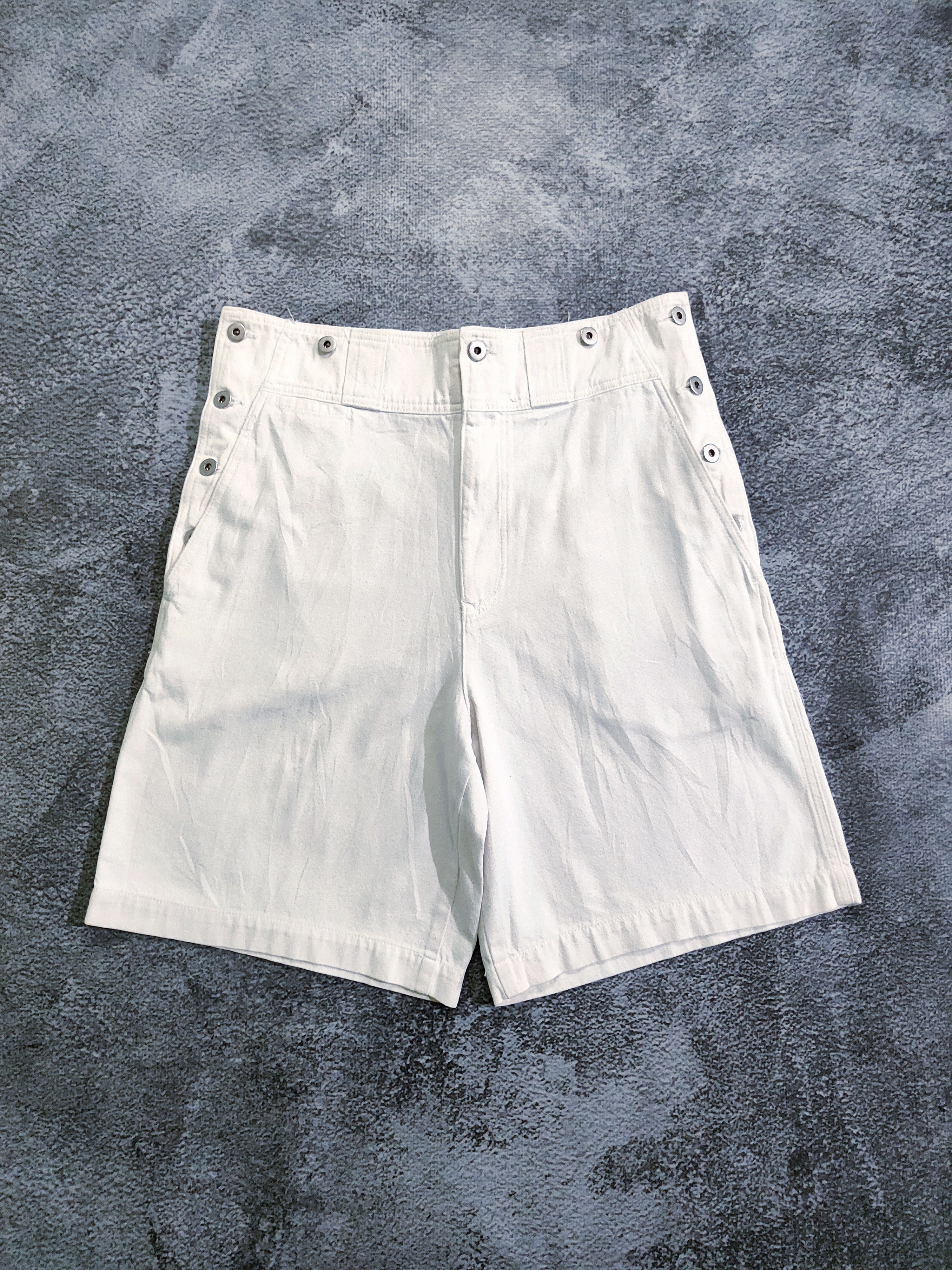 Issey Miyake Vintage Issey Miyake Baggy Denim Shorts Size US 32 / EU 48 - 1 Thumbnail