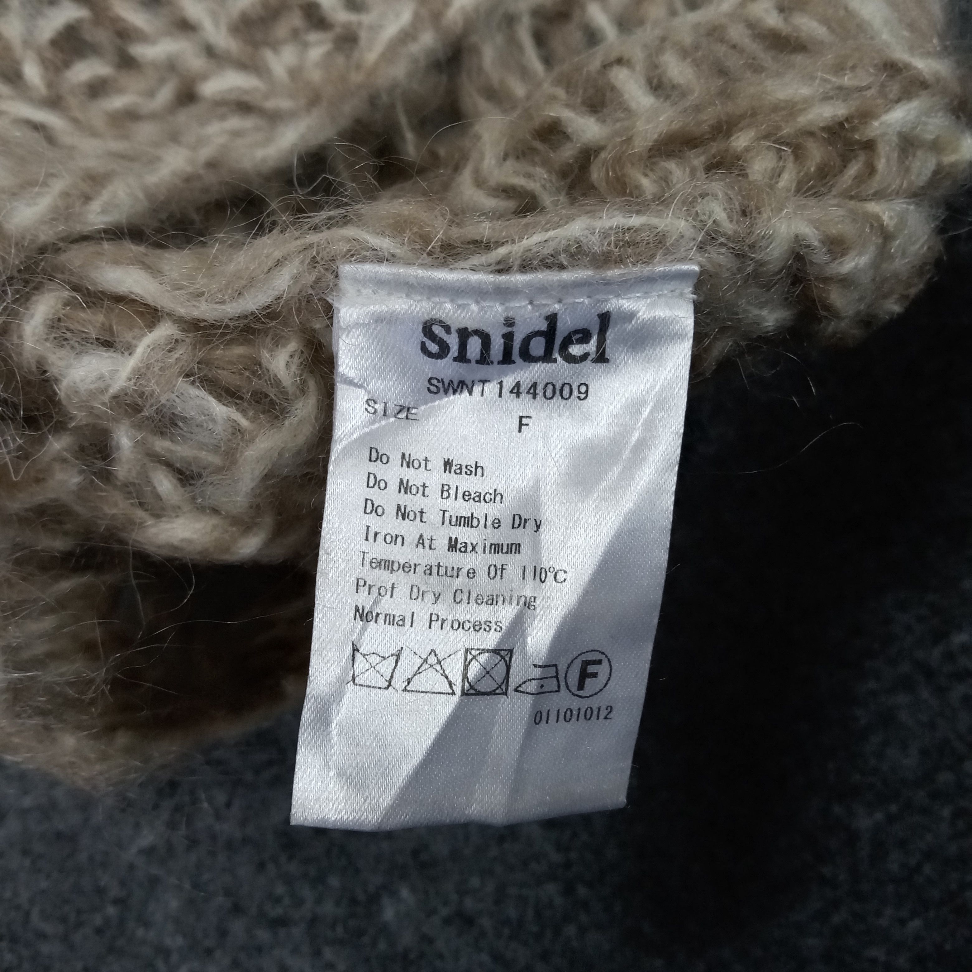 Vintage Snidel Japanese Brand Designer Style Sweater Size XS / US 0-2 / IT 36-38 - 7 Thumbnail