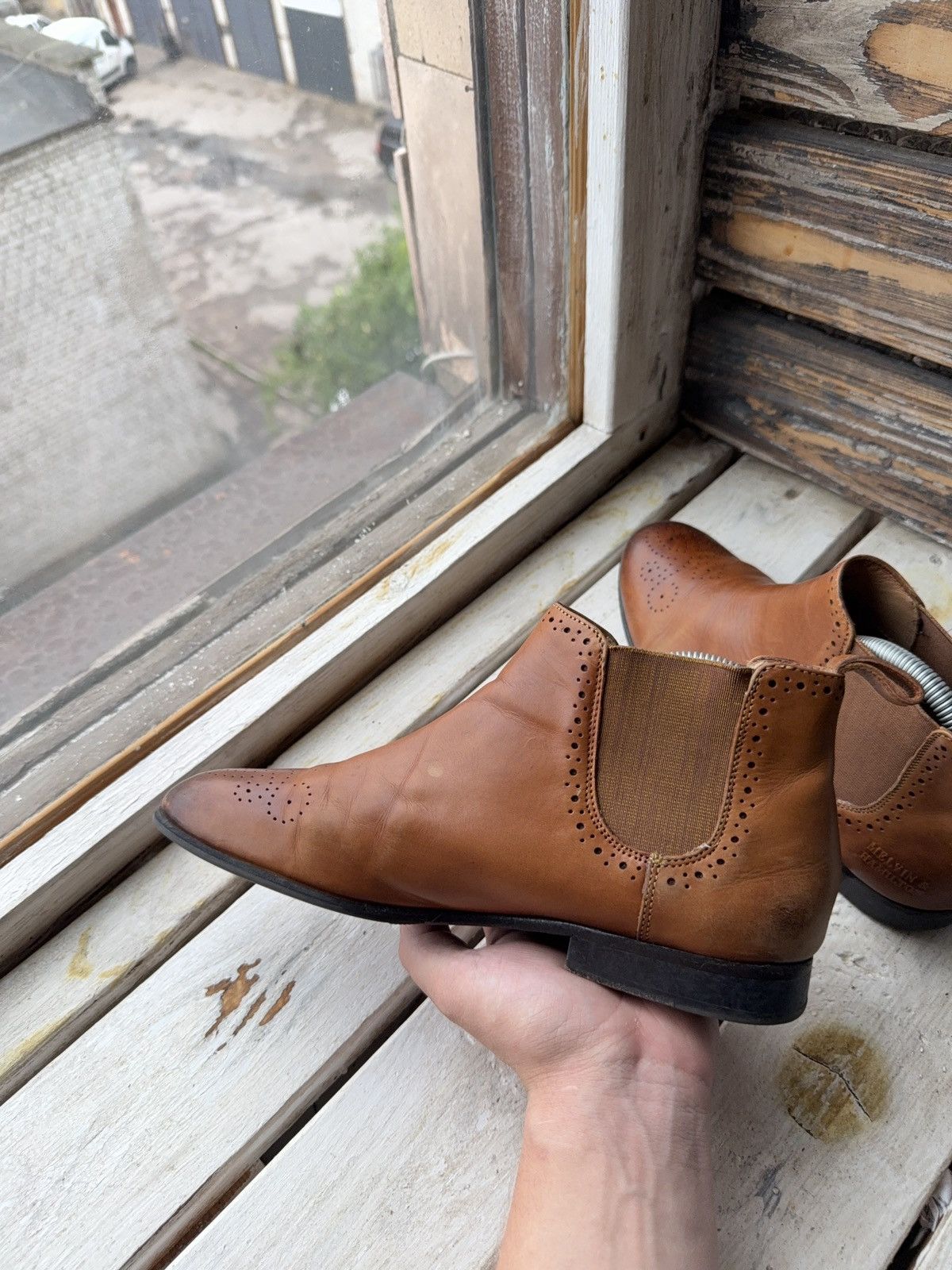 Melvin & Hamilton Vintage 00s Melvin & Hamilton Chelsea Retro Cowgirl Western Size US 8 / IT 38 - 6 Thumbnail