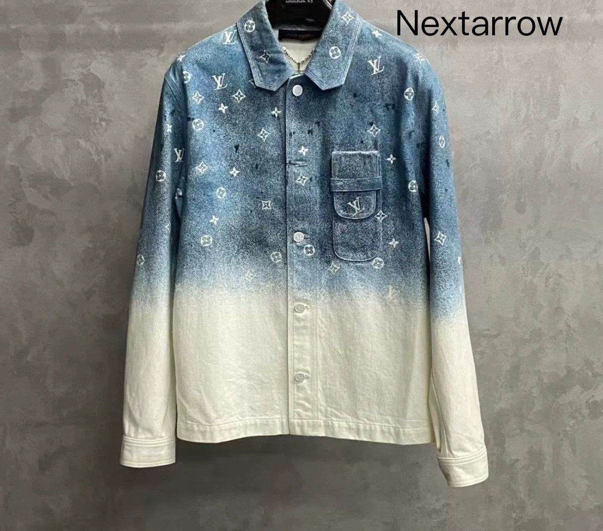 Louis Vuitton Louis Vuitton's latest blue starry denim jacket Size US M / EU 48-50 / 2 - 1 Thumbnail