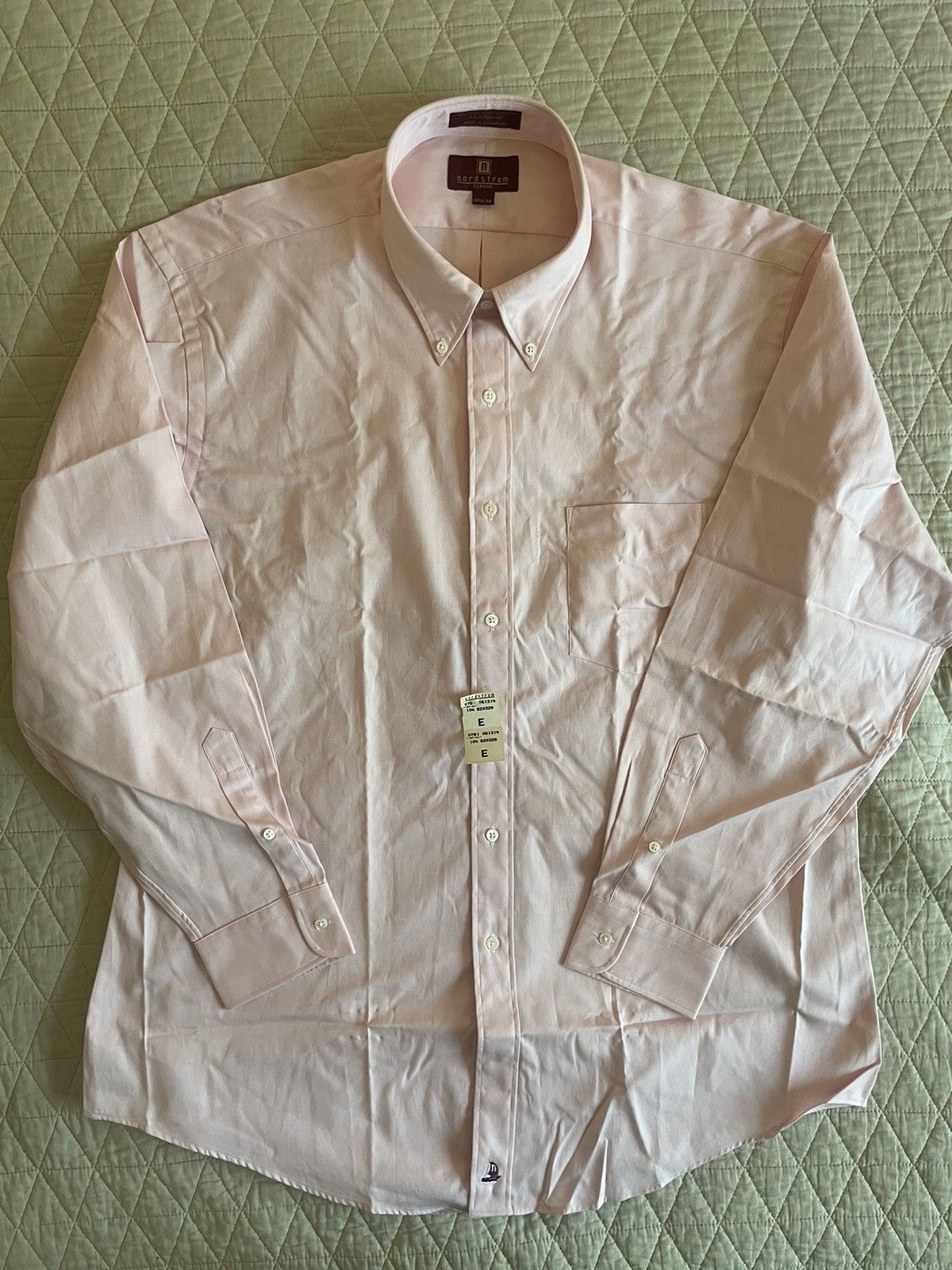 Nordstrom Deadstock-Vintage Pinpoint Button Down Oxford Size US XL / EU 56 / 4 - 2 Thumbnail