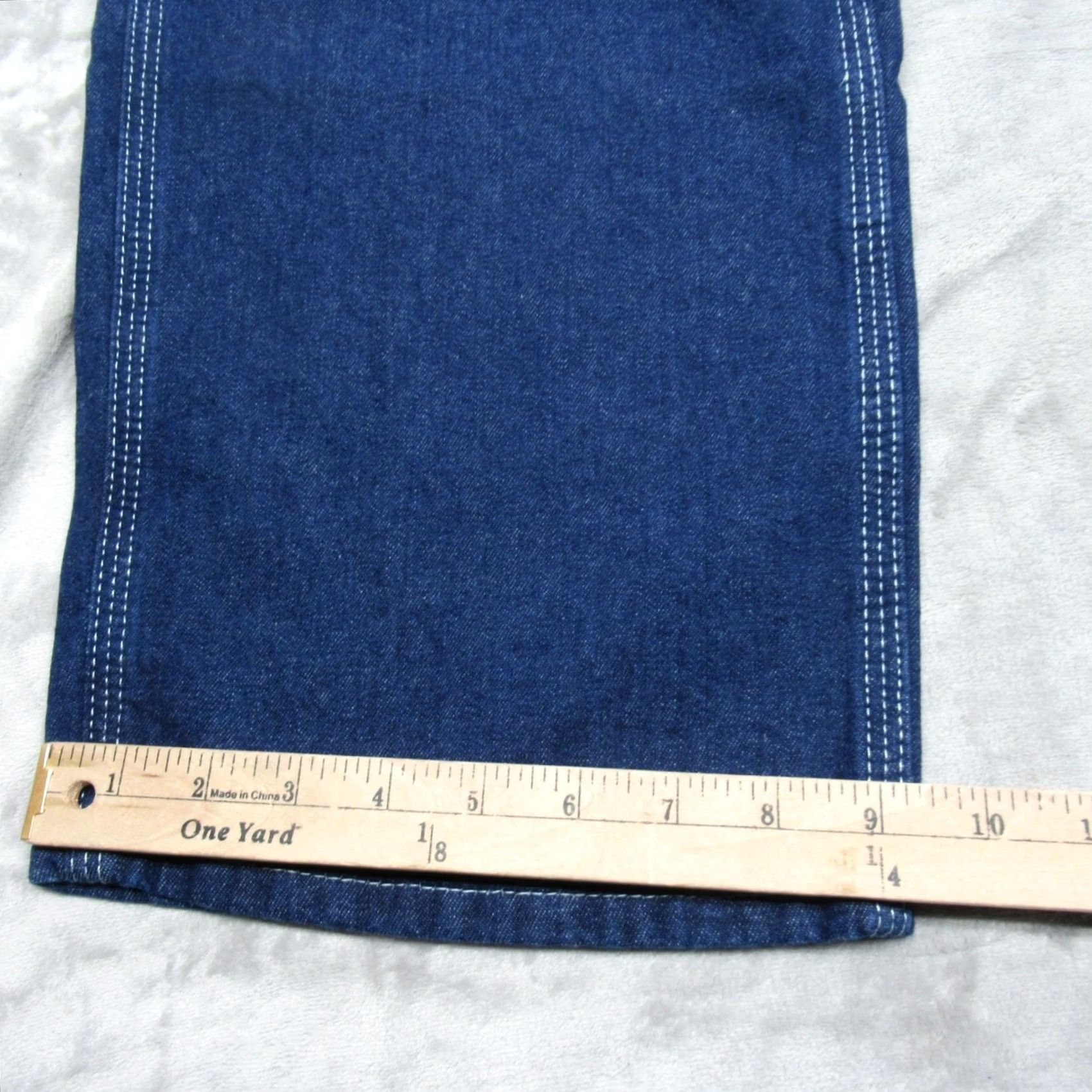 Carhartt Carhartt Baggy Jeans Mens 36x32 Dungaree Relax Boot Straight Dark Denim Work Size US 36 / EU 52 - 7 Thumbnail