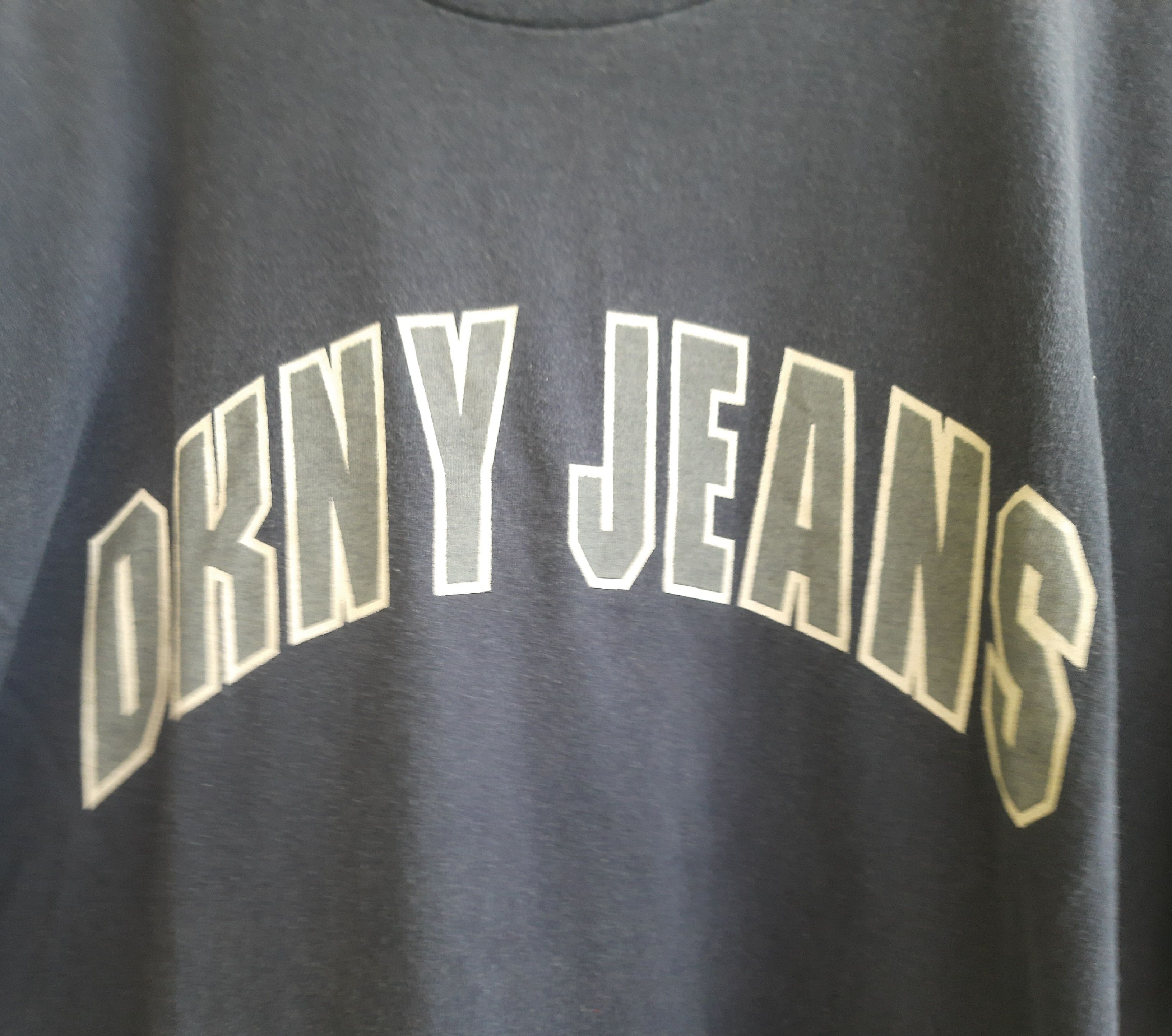DKNY DKNY JEANS LOGO Vintage 90s T Shirt Size US XL / EU 56 / 4 - 4 Thumbnail