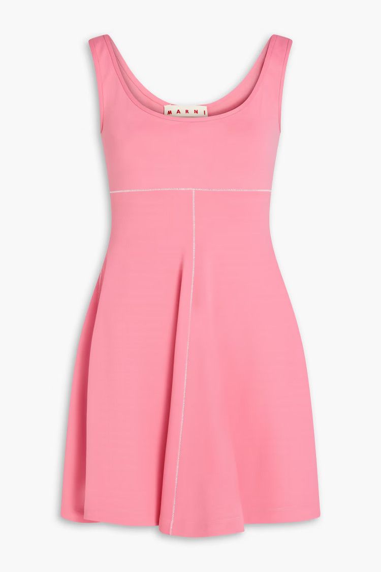 Marni o1y1025 Mini Dress in Pink Size S / US 4 / IT 40 - 1 Thumbnail