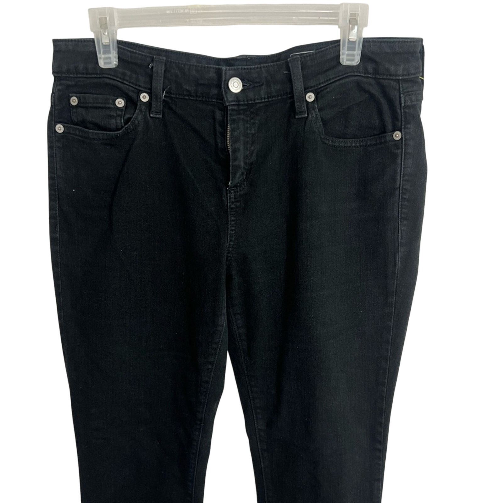 Vineyard Vines Vineyard Vines Skinny Jeans Womens Black 33x27 Clean Size 33" - 4 Thumbnail