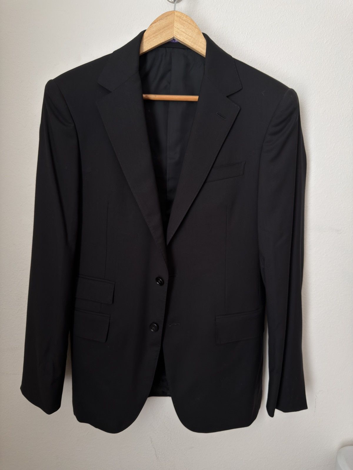 Ralph Lauren Purple Label Polo Ralph Lauren Purple Label Gregory Wool Suit Size 36R - 2 Thumbnail