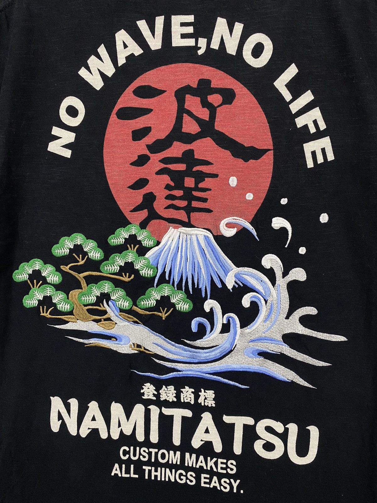 Japanese Brand × Vintage RARE! NAMITATSUNORUJIN JAPANESE BRAND SUKAJAN T-SHIRT Size US M / EU 48-50 / 2 - 8 Thumbnail