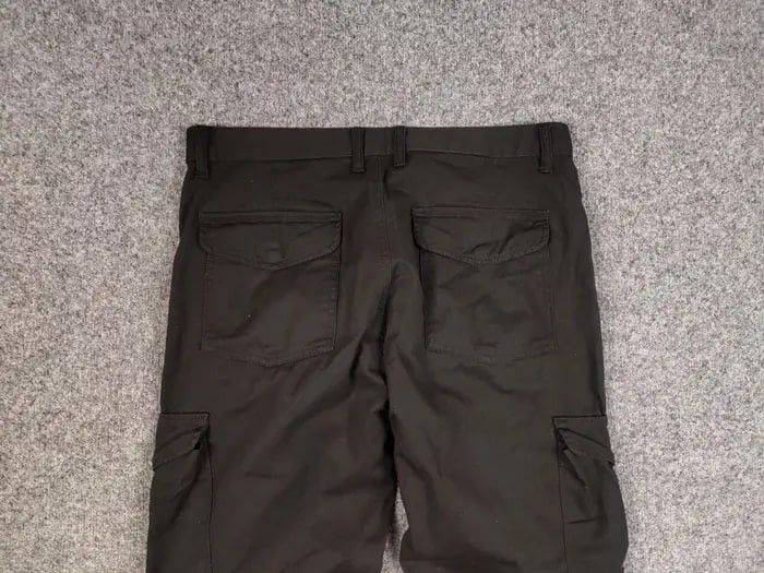 Japanese Brand Vintage Japanese Dark Oliver Cotton Cargo Pants Y2K Style Size US 34 / EU 50 - 12 Thumbnail