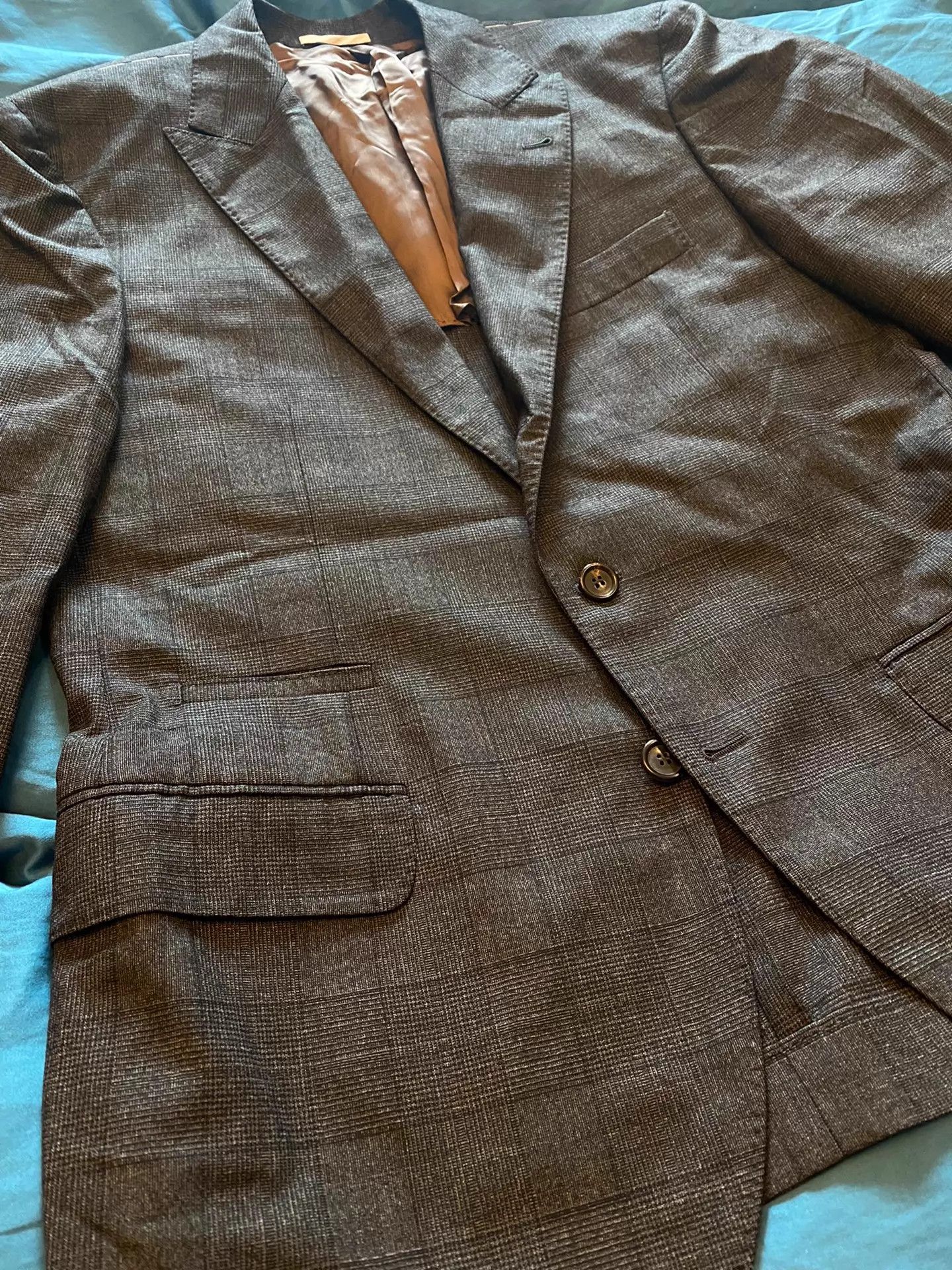 Brunello Cucinelli BRUNELLO CUCINELLI 99% Wool Blend BLAZER Italy New Size 50R - 5 Thumbnail