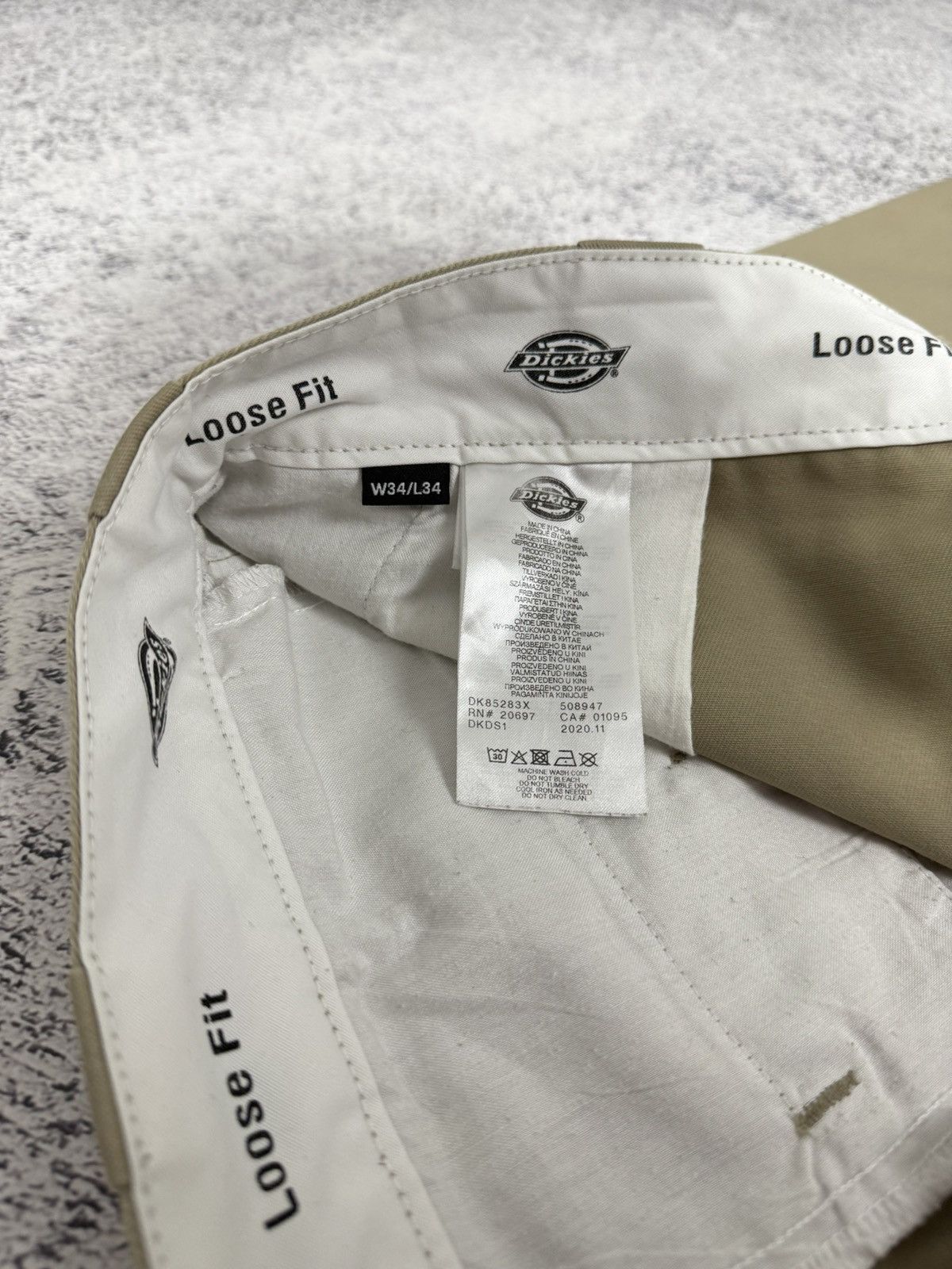 Dickies Dickies Double Knee Carpenter Cargo Baggy Work Pants Size 34 Size US 34 / EU 50 - 7 Thumbnail