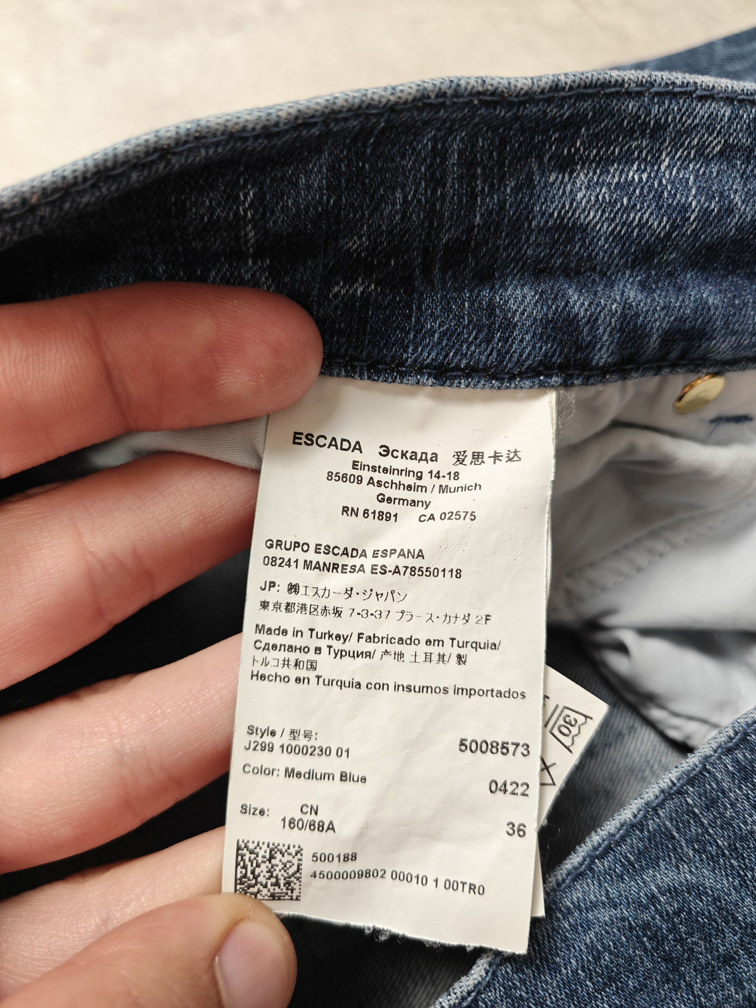Escada Escada Jeans Size 26" / US 2 / IT 38 - 6 Thumbnail