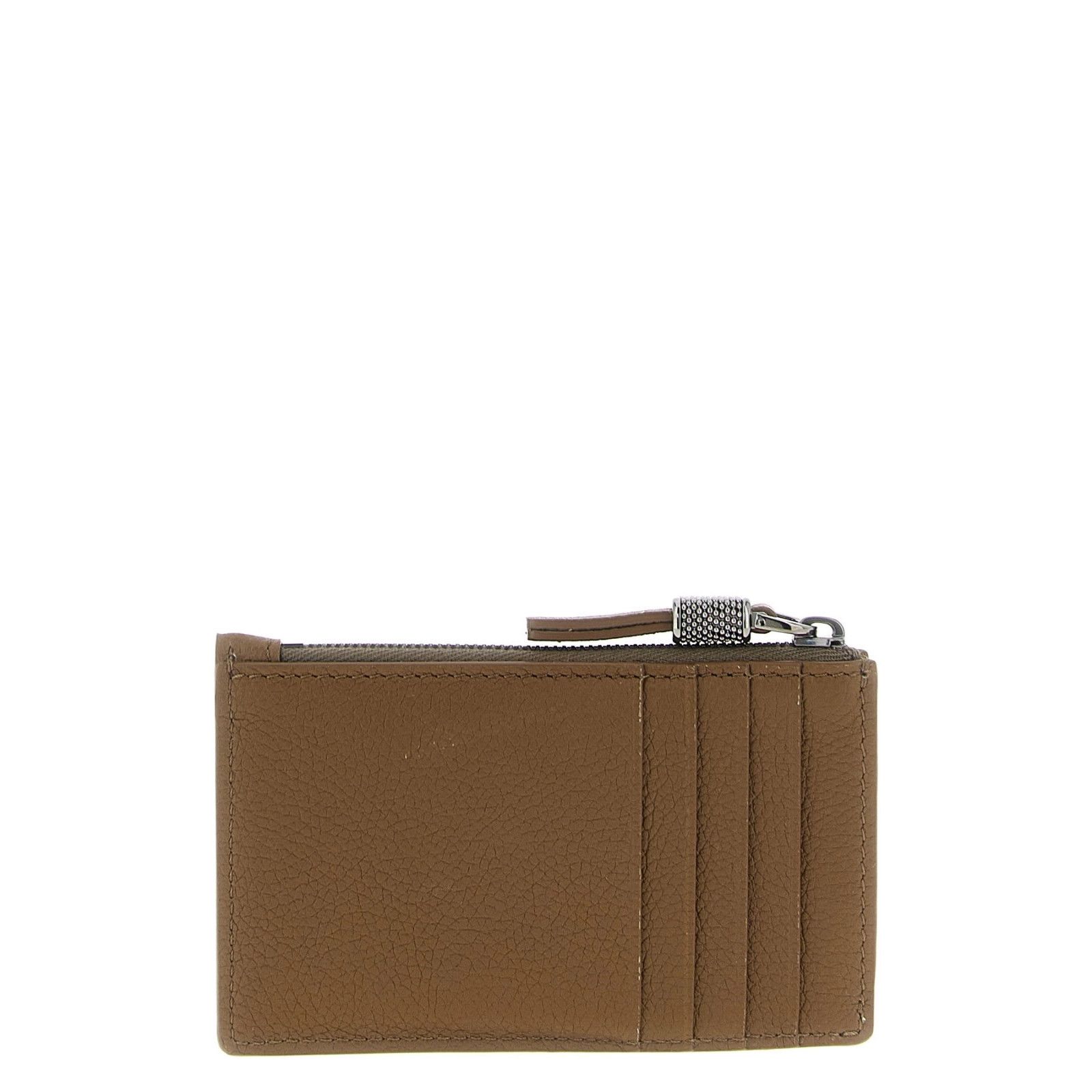 Brunello Cucinelli BRUNELLO CUCINELLI $560 Chocolate Card Case New Size ONE SIZE - 2 Thumbnail