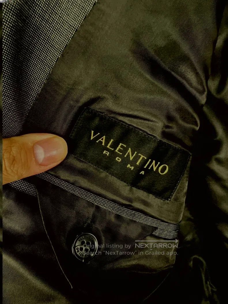 Valentino Valentino Men's wool suit set Size 50S - 8 Thumbnail
