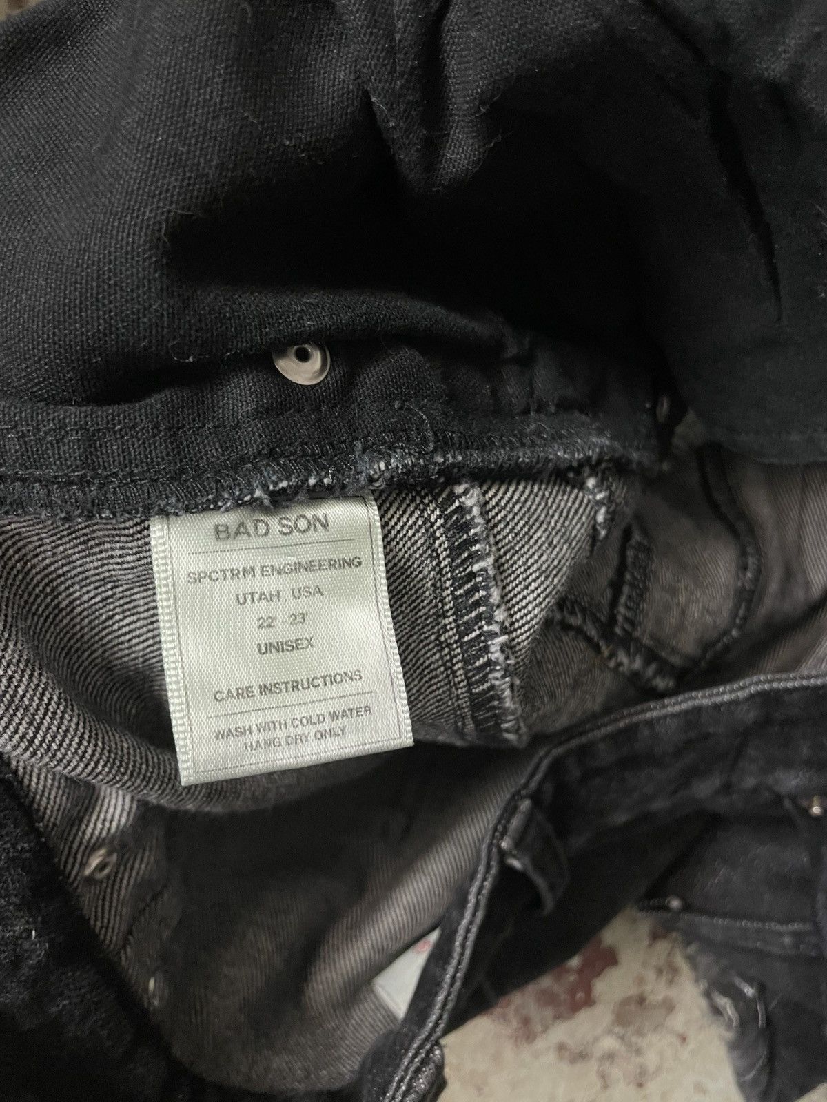 Bad Son Bad Son Jeans Denim Size US 33 - 5 Thumbnail