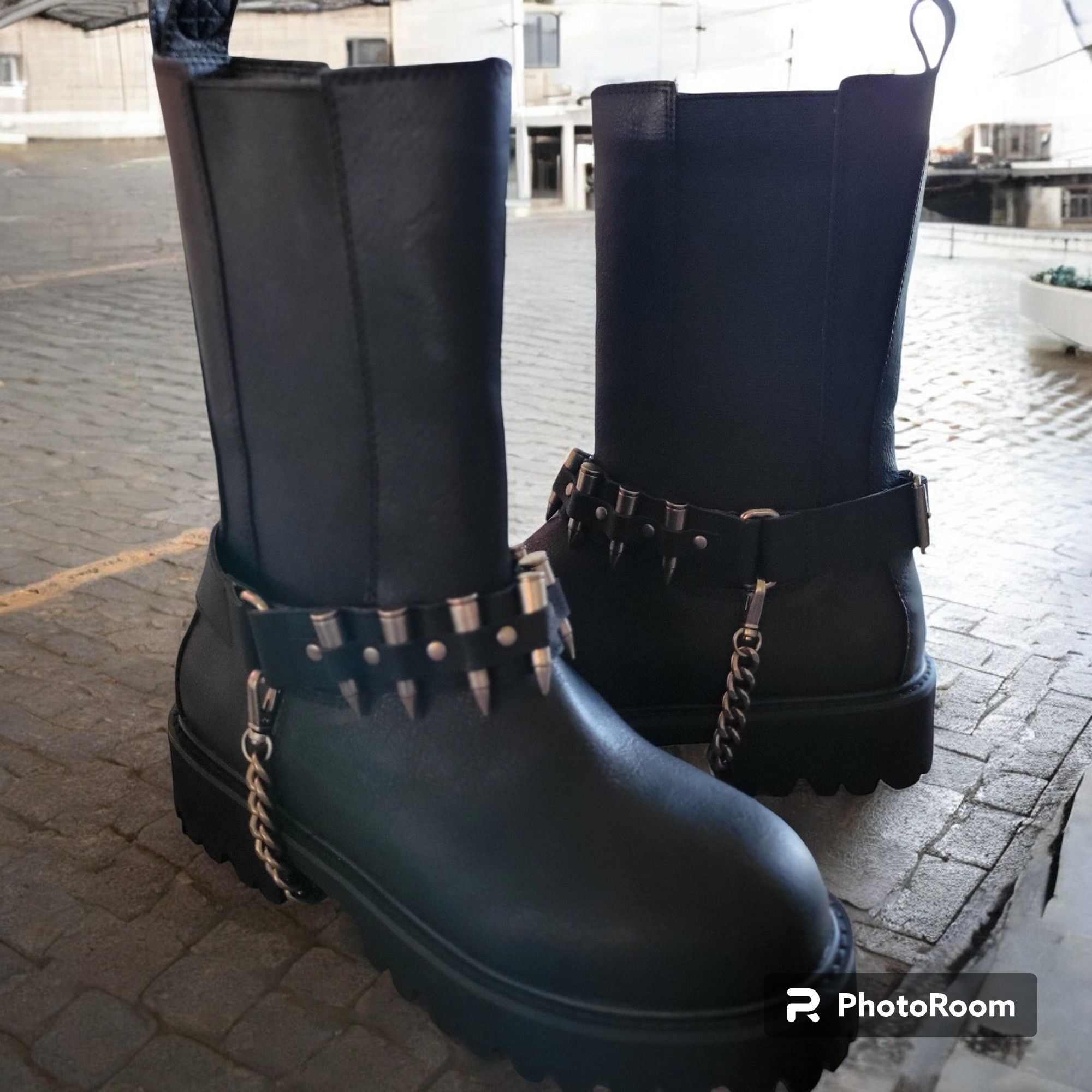 Killstar Killstar Deadman's Black Faux Leather Boot SZ-6 Size US 6 / IT 36 - 1 Thumbnail
