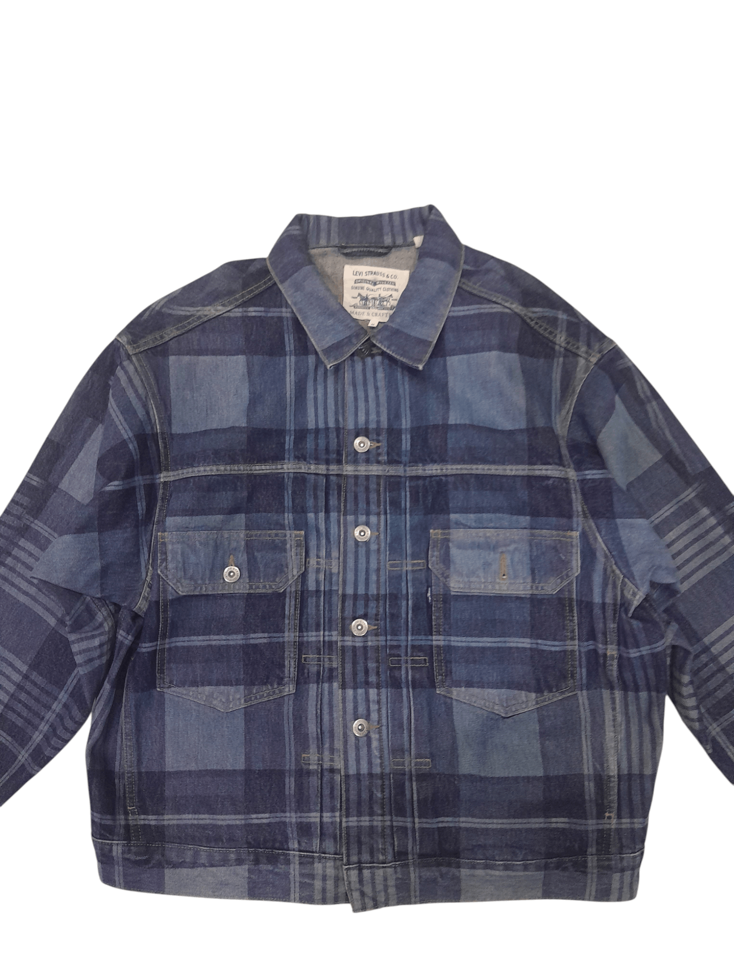 Levi's Made & Crafted Levis Made & Crafted Big E Jacket Oversized (F637) Size US M / EU 48-50 / 2 - 2 Thumbnail