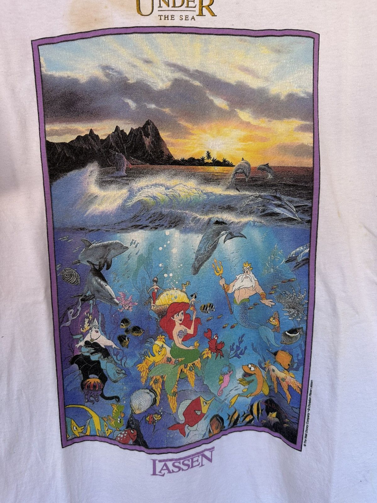 Disney × Vintage Vintage mermaid Disney lassen Size US M / EU 48-50 / 2 - 2 Thumbnail