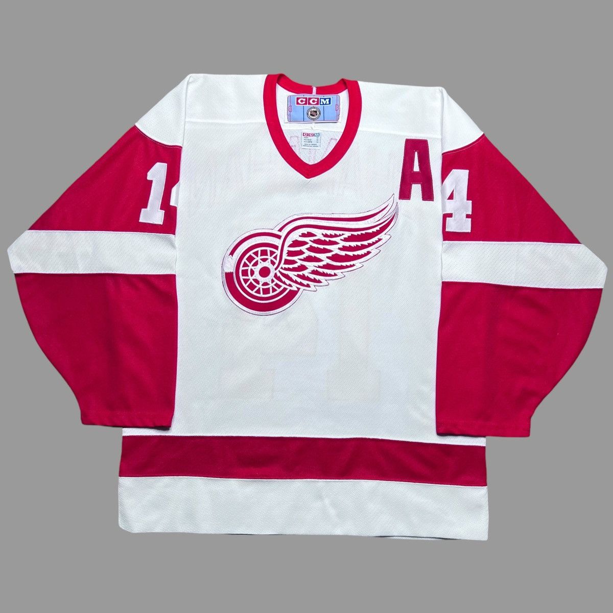 Vintage 90's Detroit Red cheapest Wings CCM Brendan Shanahan Hockey Jersey