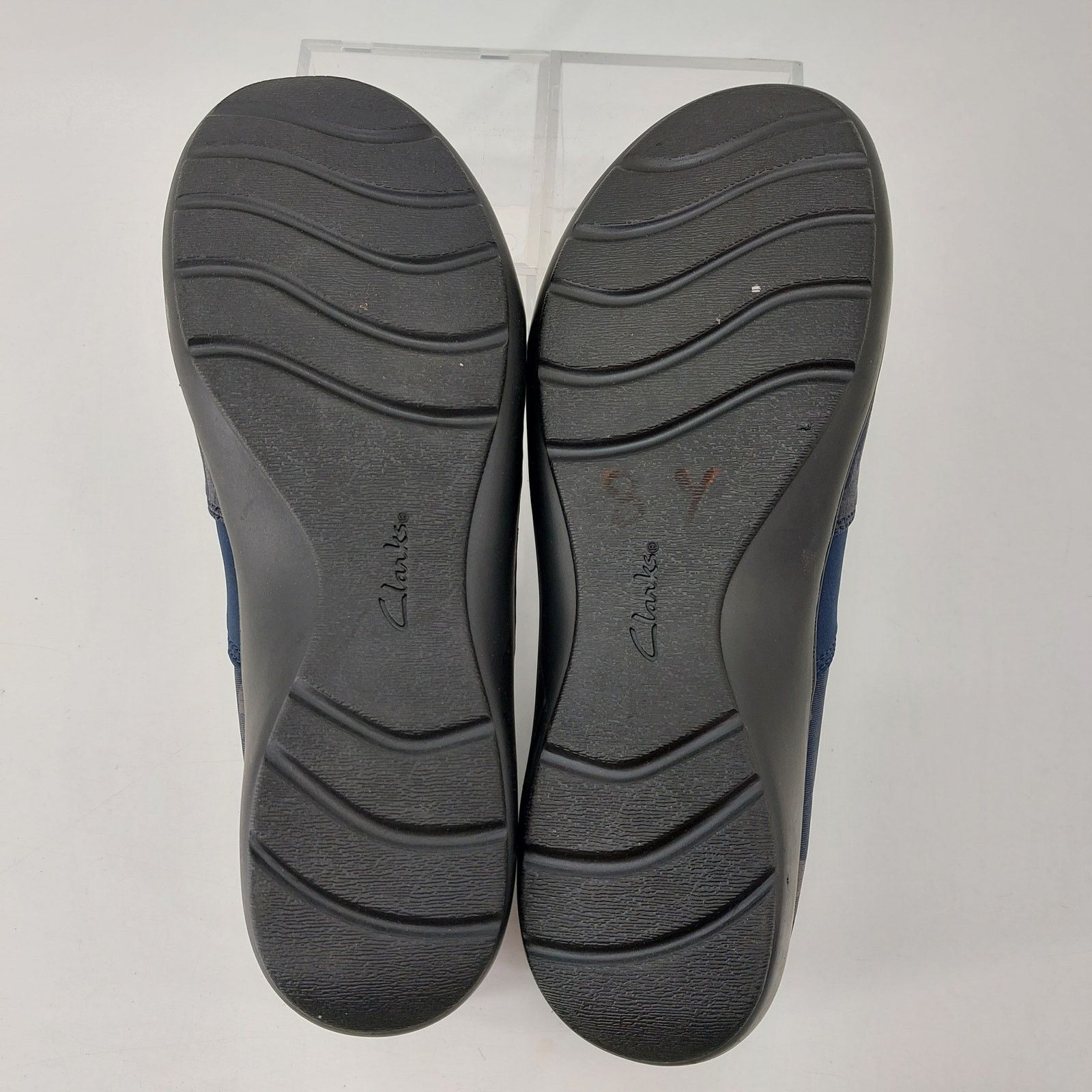 Clarks Clarks Cora Heather Interest Camo Navy Blue Loafers Size 8 Size US 8 / IT 38 - 3 Thumbnail