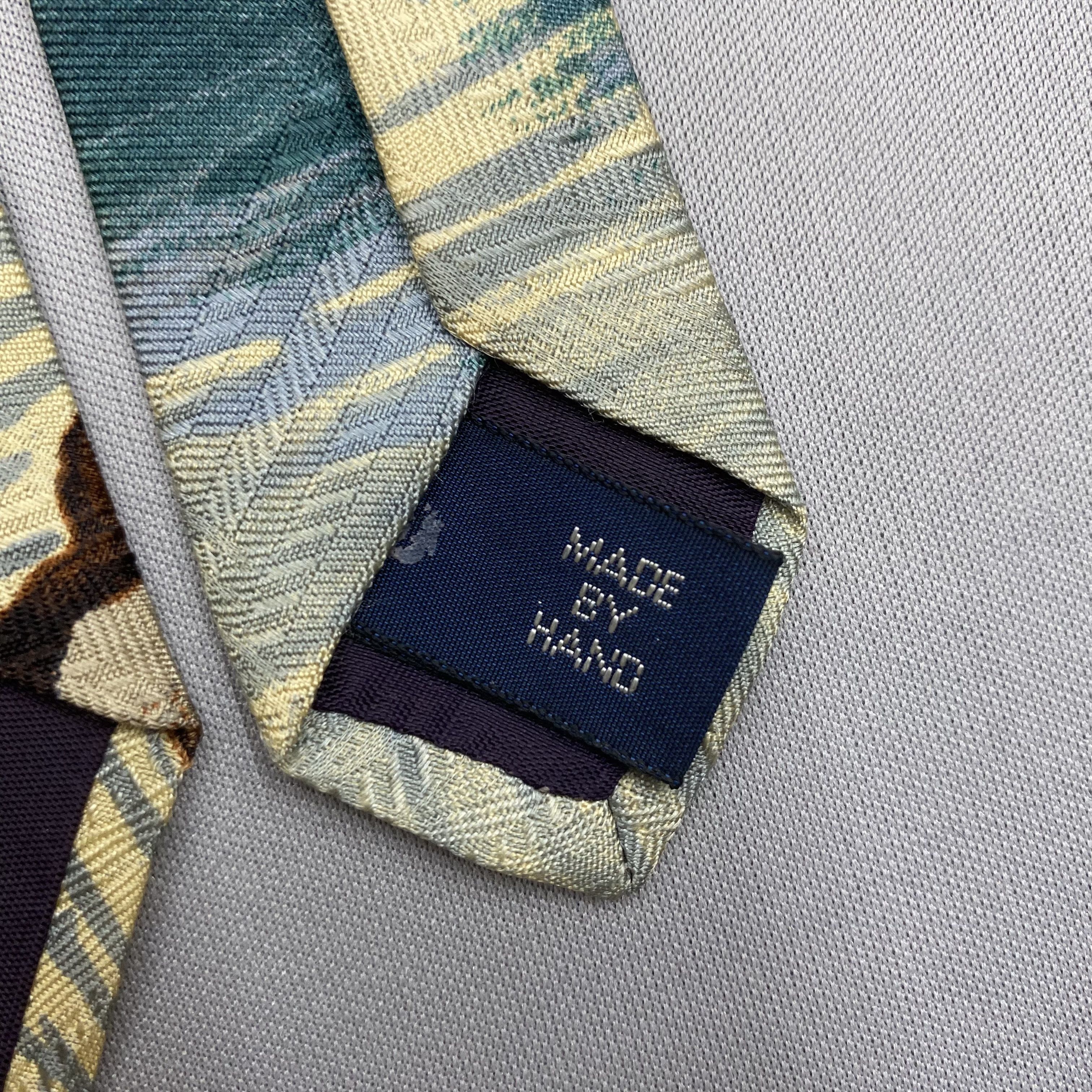 Polo Ralph Lauren Vintage Polo Ralph Lauren SILK Necktie Cravate Pure Silk Size ONE SIZE - 8 Thumbnail