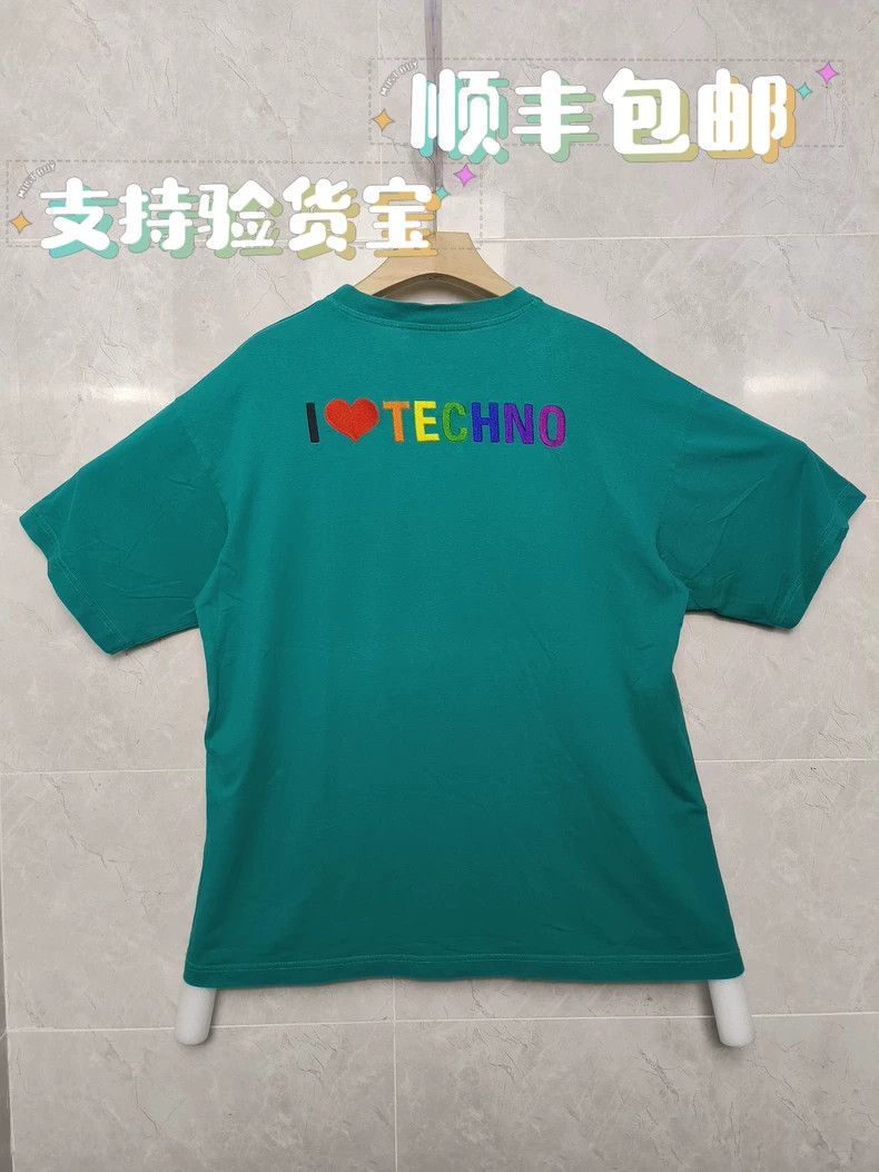 Balenciaga Balenciaga Embroidered logo short sleeves on the back Size US XS / EU 42 / 0 - 1 Thumbnail