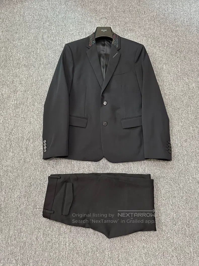 Dior Dior Dior Homme 17fw colourful line suit Size 44R - 1 Thumbnail