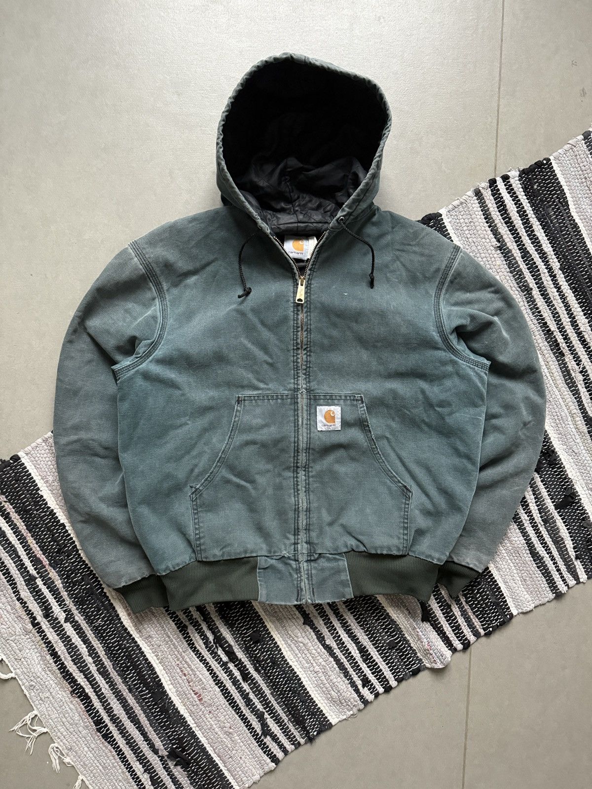 Carhartt Vintage Hunter Green 1994 90s carhartt active jacket detroit Size US M / EU 48-50 / 2 - 1 Thumbnail