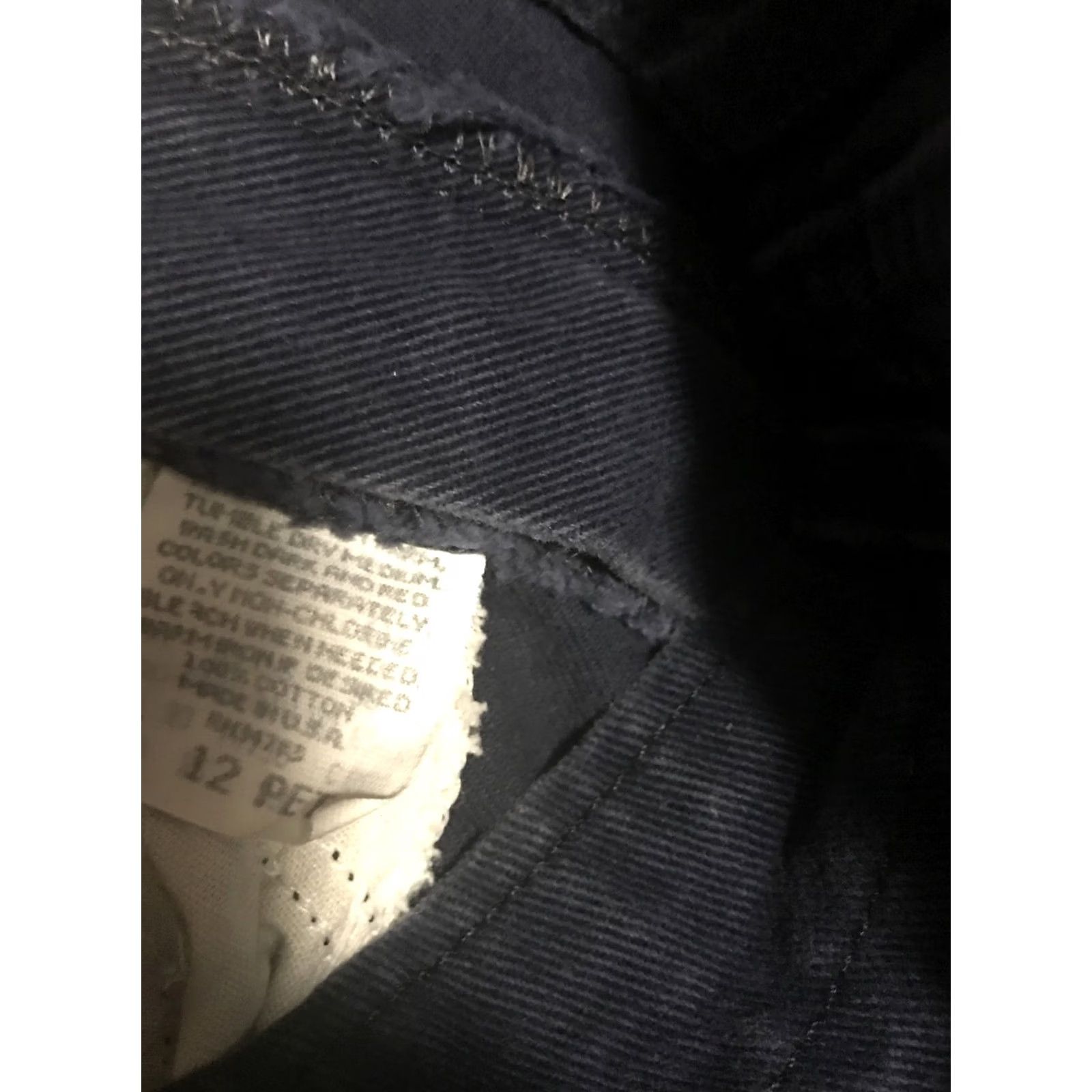 Lee VINTAGE Lee Jeans Women Petites 12P Denim USA Dark Blue 28Inseam 28In Zip Button High Rise Mom Regular Pockets Cotton USA Theme A38 Size 28" / US 6 / IT 42 - 2 Thumbnail