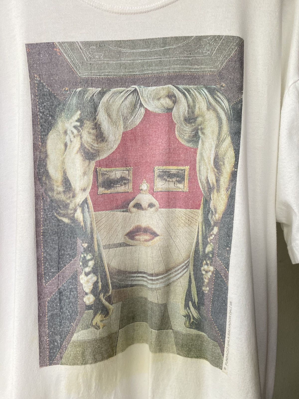 Vintage Face of Mae / SALVADOR DALI 98 Size US L / EU 52-54 / 3 - 4 Thumbnail