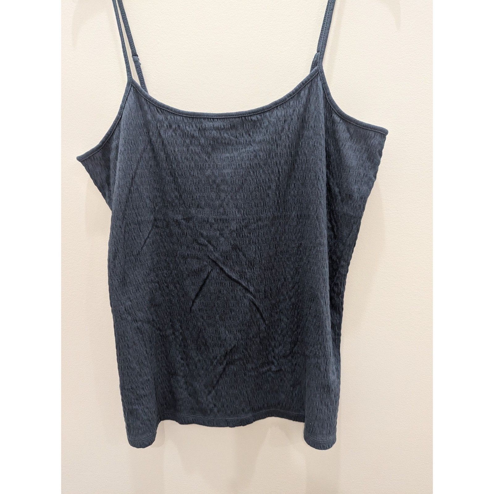 Loft NWT Women's Loft Outlet Stretchy Ribbed Spaghetti Strap Tank Size XL / US 12-14 / IT 48-50 - 3 Thumbnail