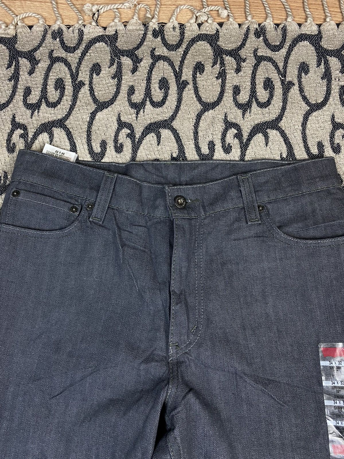 Levi's × Levi's Vintage Clothing Vintage Levi’s 510 Straight Grey Jeans Size US 34 / EU 50 - 8 Thumbnail