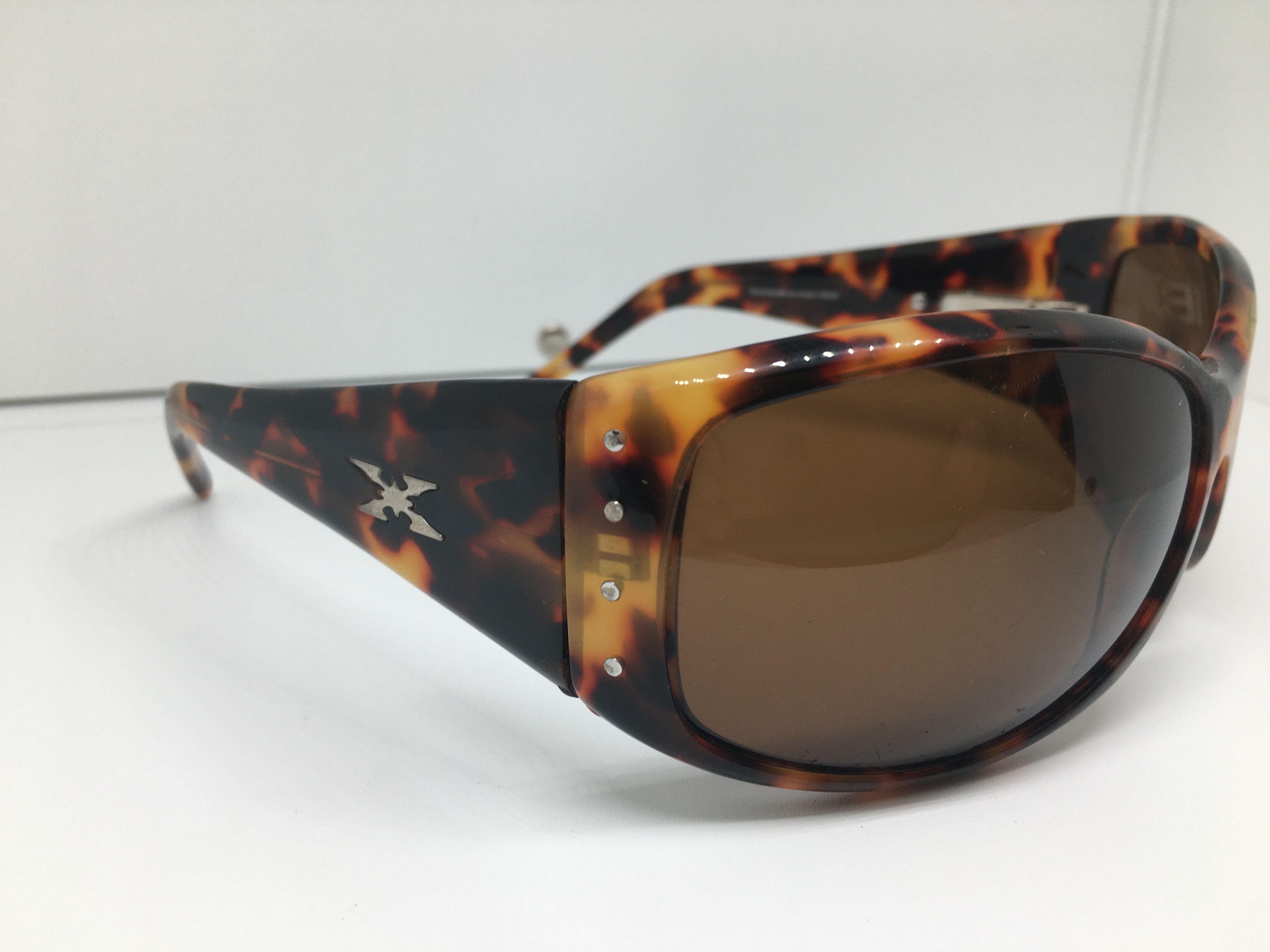 Vintage XRAY-Seduxions Tortoise Acetate Wrapped Sunglasses Frame Size ONE SIZE - 1 Thumbnail