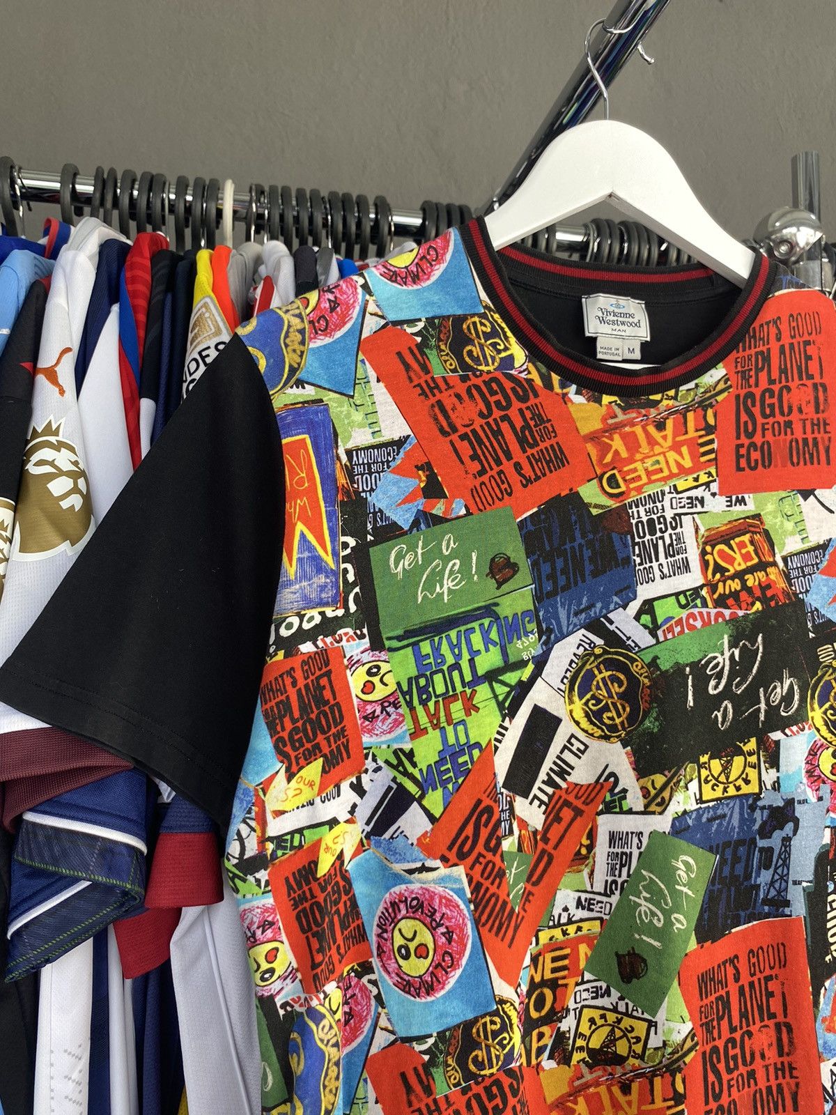Vivienne Westwood Vivienne Westwood MAN Graphic All Over Print T-Shirt Size US M / EU 48-50 / 2 - 3 Thumbnail