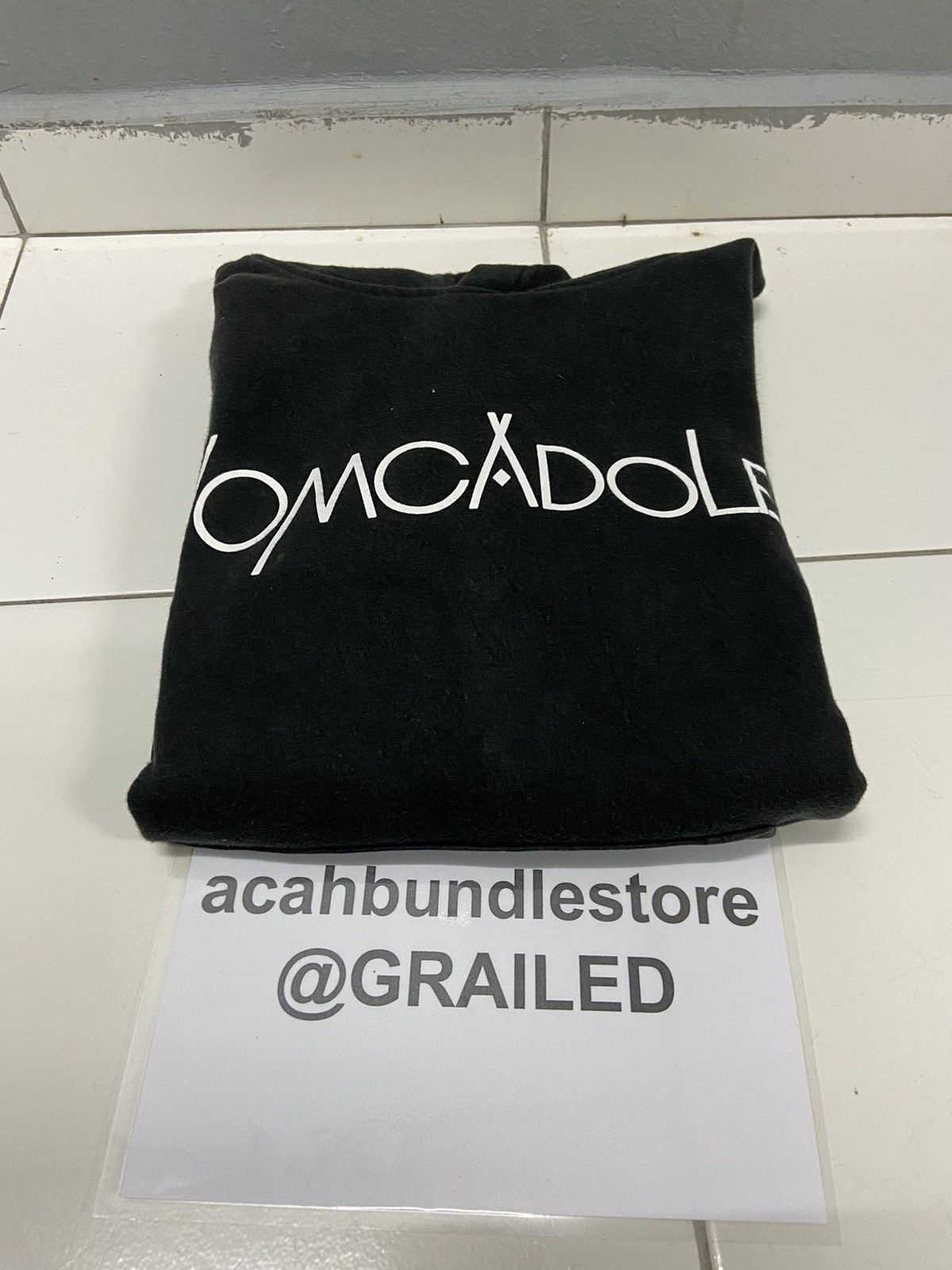 Japanese Brand WOMCADOLE BRAND BLACK HOODIE Size US M / EU 48-50 / 2 - 15 Thumbnail
