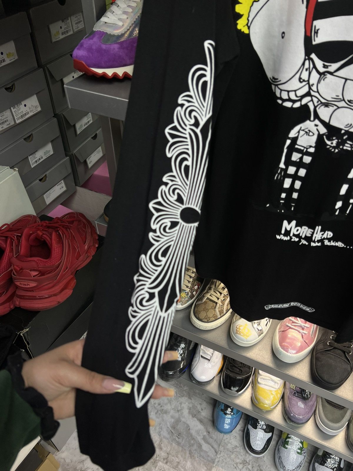 Chrome Hearts Chrome Hearts Matty Boy “More Head” Long Sleeve Size US M / EU 48-50 / 2 - 5 Thumbnail