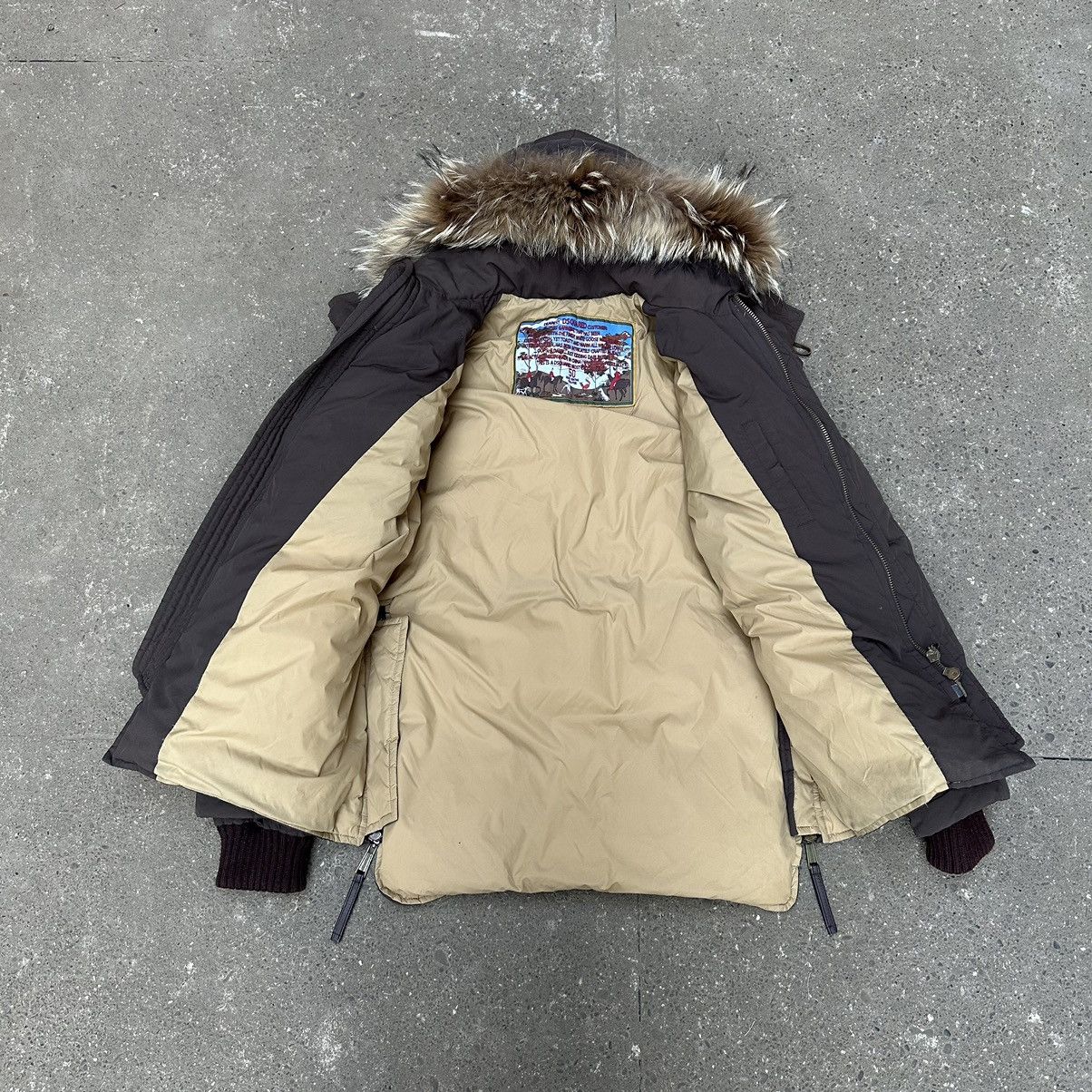 Beauty Beast Rare 2007 Dsquared 2 Racoon Real Fur Alaska Down Jacket Size US M / EU 48-50 / 2 - 7 Thumbnail