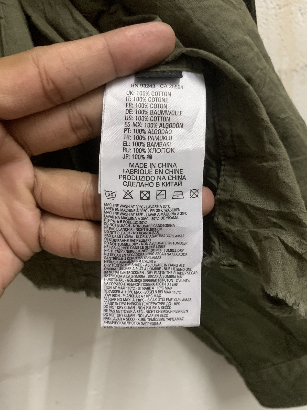 Diesel Vintage Diesel Cropped Military Style Jacket Size XL / US 12-14 / IT 48-50 - 9 Thumbnail