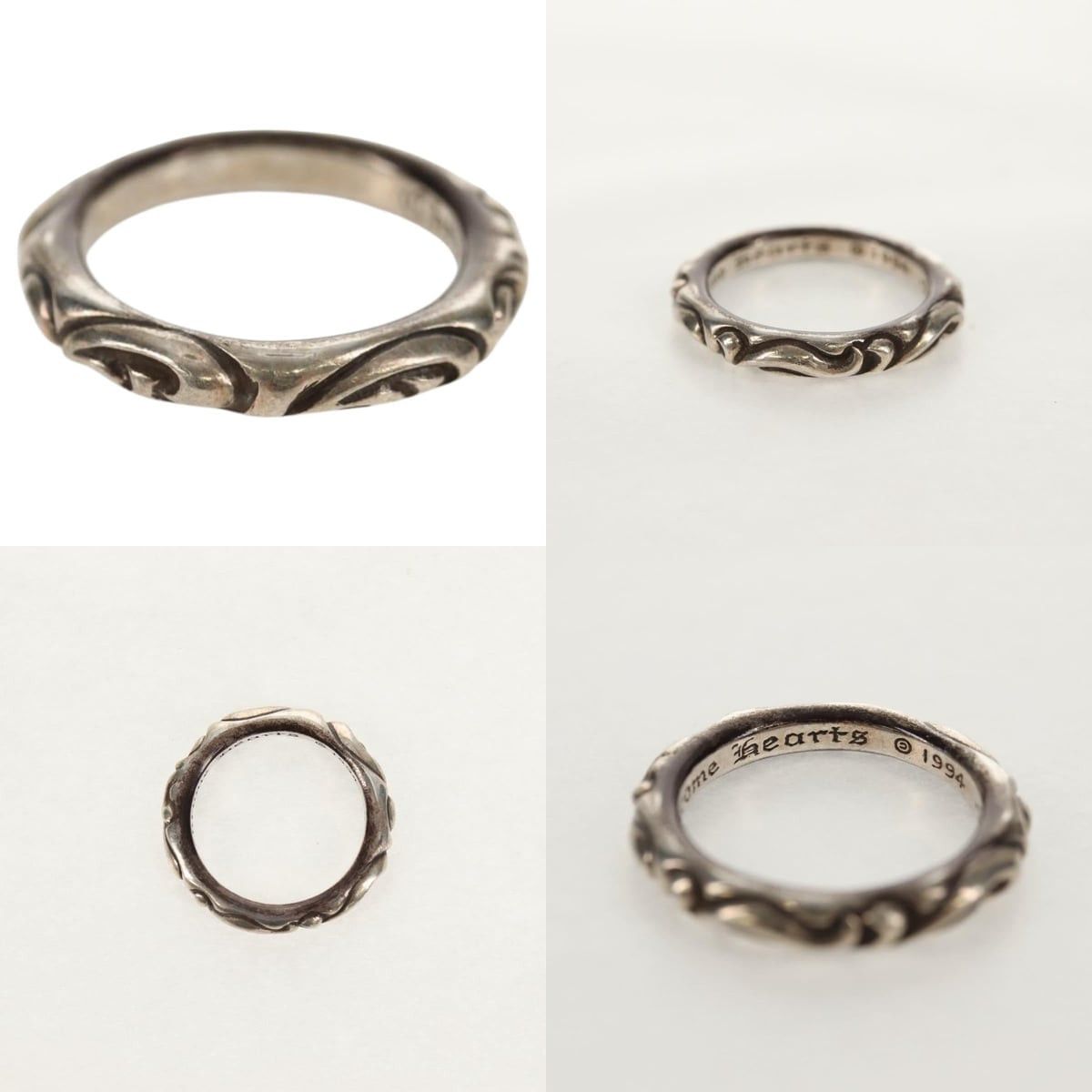 Chrome Hearts Chrome Hearts Scroll Banding Ring Size ONE SIZE - 3 Thumbnail
