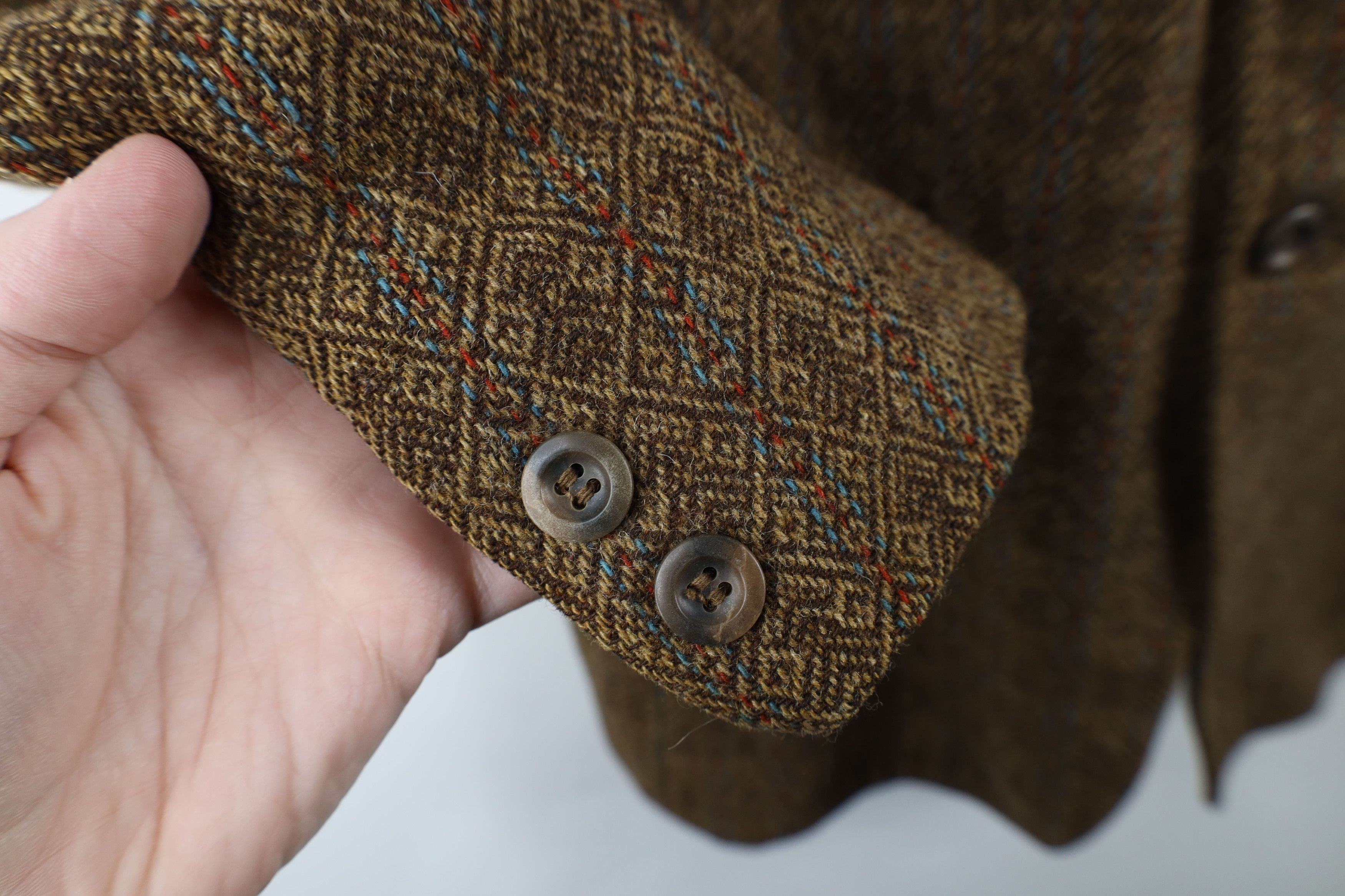 Vintage Vintage 60s 70s Streetwear Geometric Coat Blazer Jacket USA Size US L / EU 52-54 / 3 - 4 Thumbnail