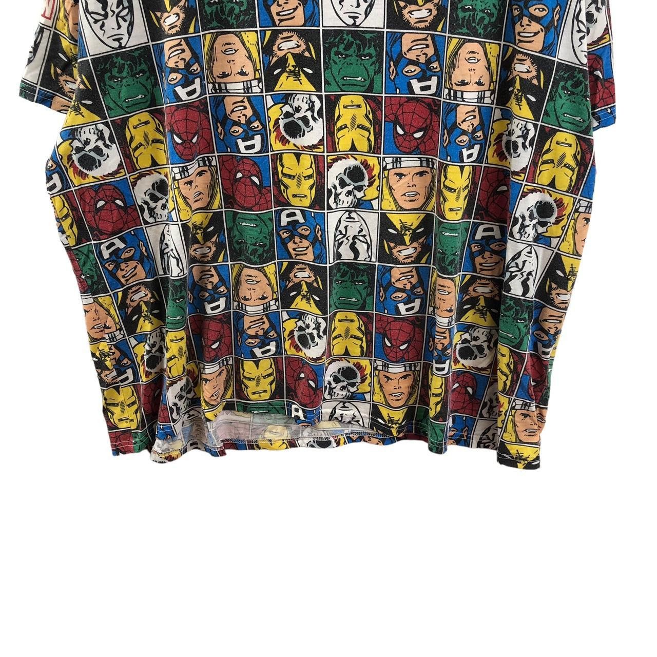 Marvel Comics MARVEL COMICS AOP Over Print Superhero Tee Shirt Hulk Size US M / EU 48-50 / 2 - 4 Thumbnail