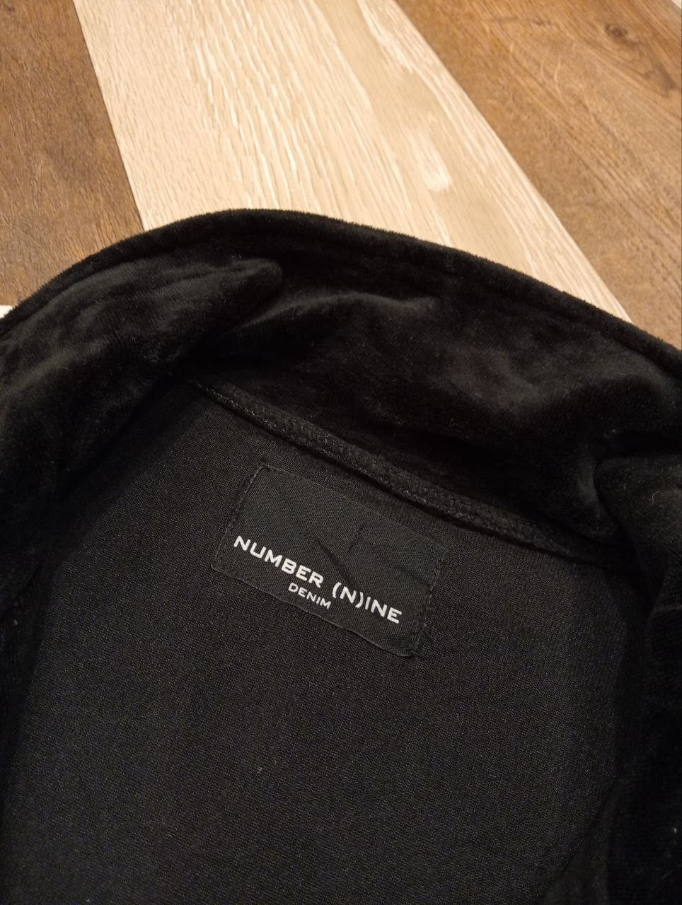 Number (N)ine NUMBER NINE JAPAN VELOUR FLEECE JACKET Size US S / EU 44-46 / 1 - 7 Thumbnail