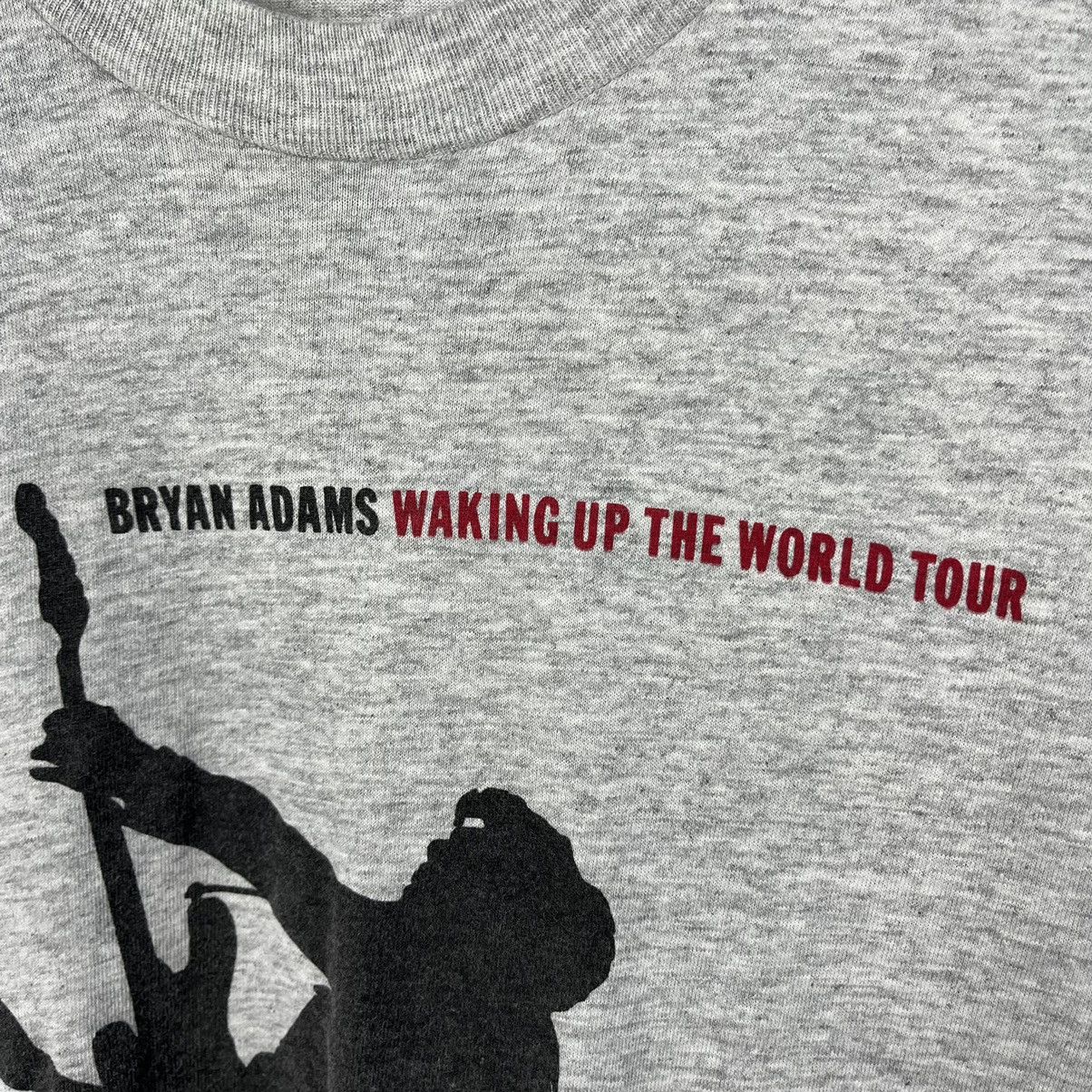 Band Tees Vintage Bryan Adams Waking Up the world tour band tee 1991 Size US L / EU 52-54 / 3 - 7 Thumbnail