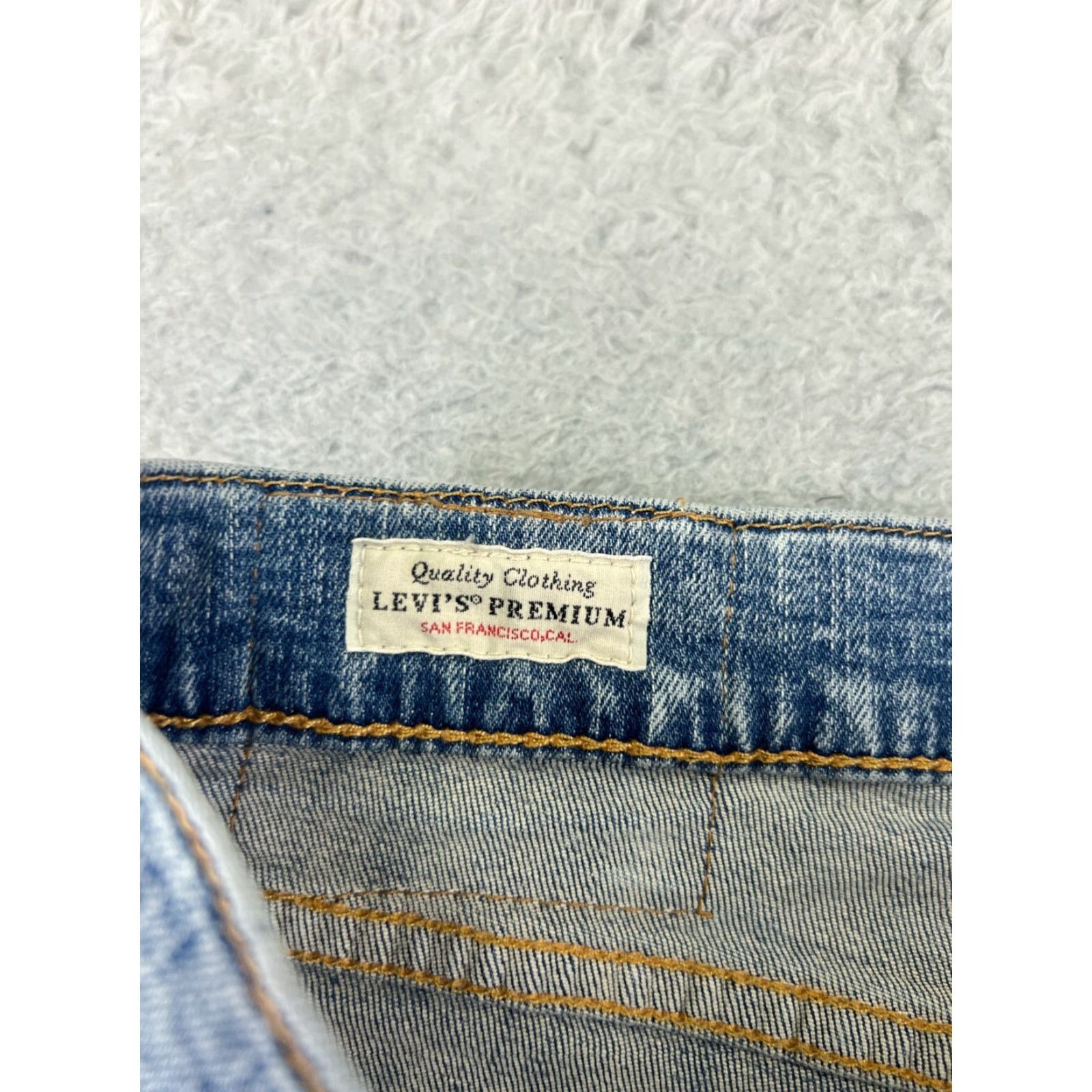 Levi's Levi's Jeans Adult 36 Blue Denim 511 Cotton Blend 33x30 Premium Light Straight Slim 5-Pocket Mens Regular Size US 36 / EU 52 - 6 Thumbnail