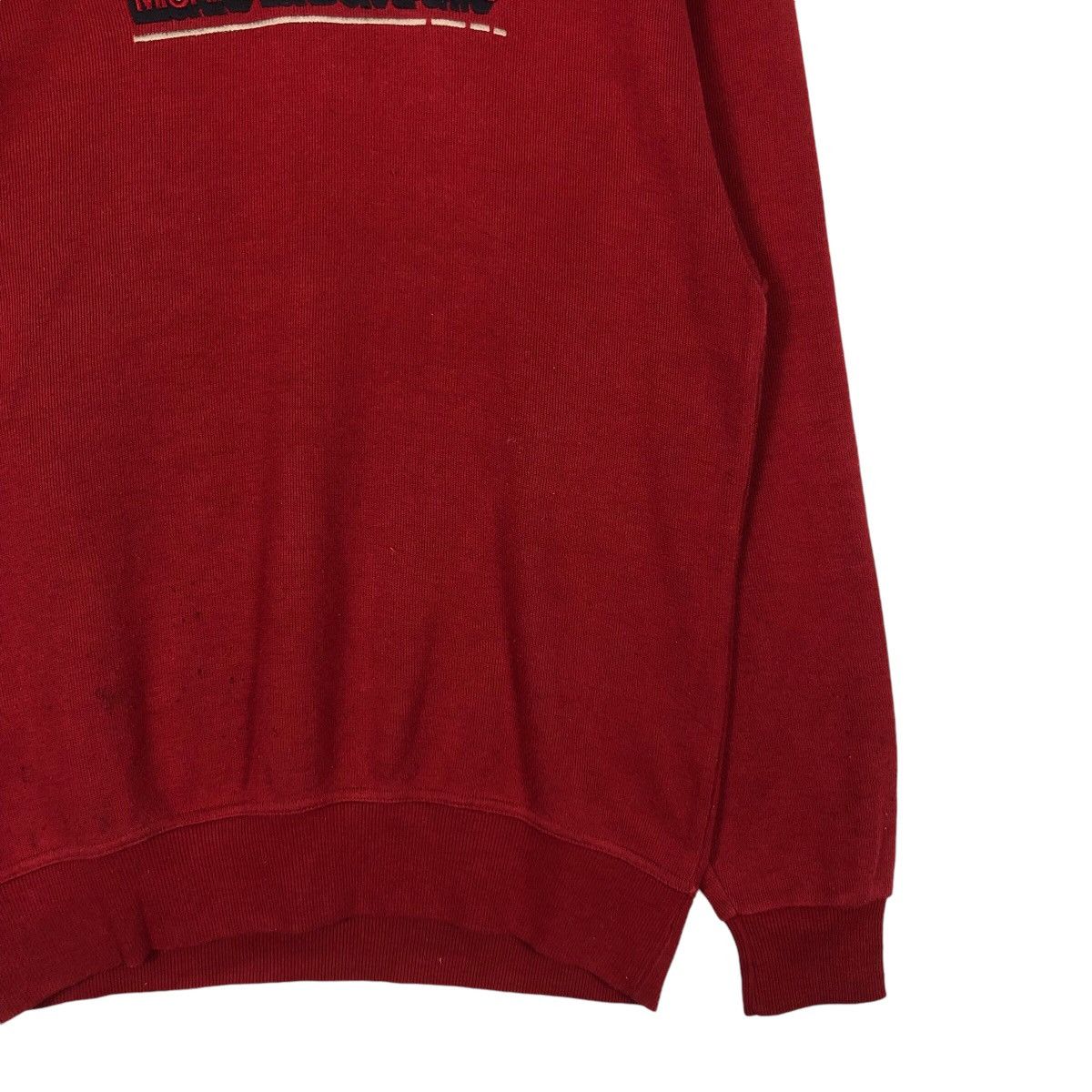Japanese Brand × Michiko Koshino London Michiko London Sports Red Maroon Sweatshirt Small Size US S / EU 44-46 / 1 - 4 Thumbnail