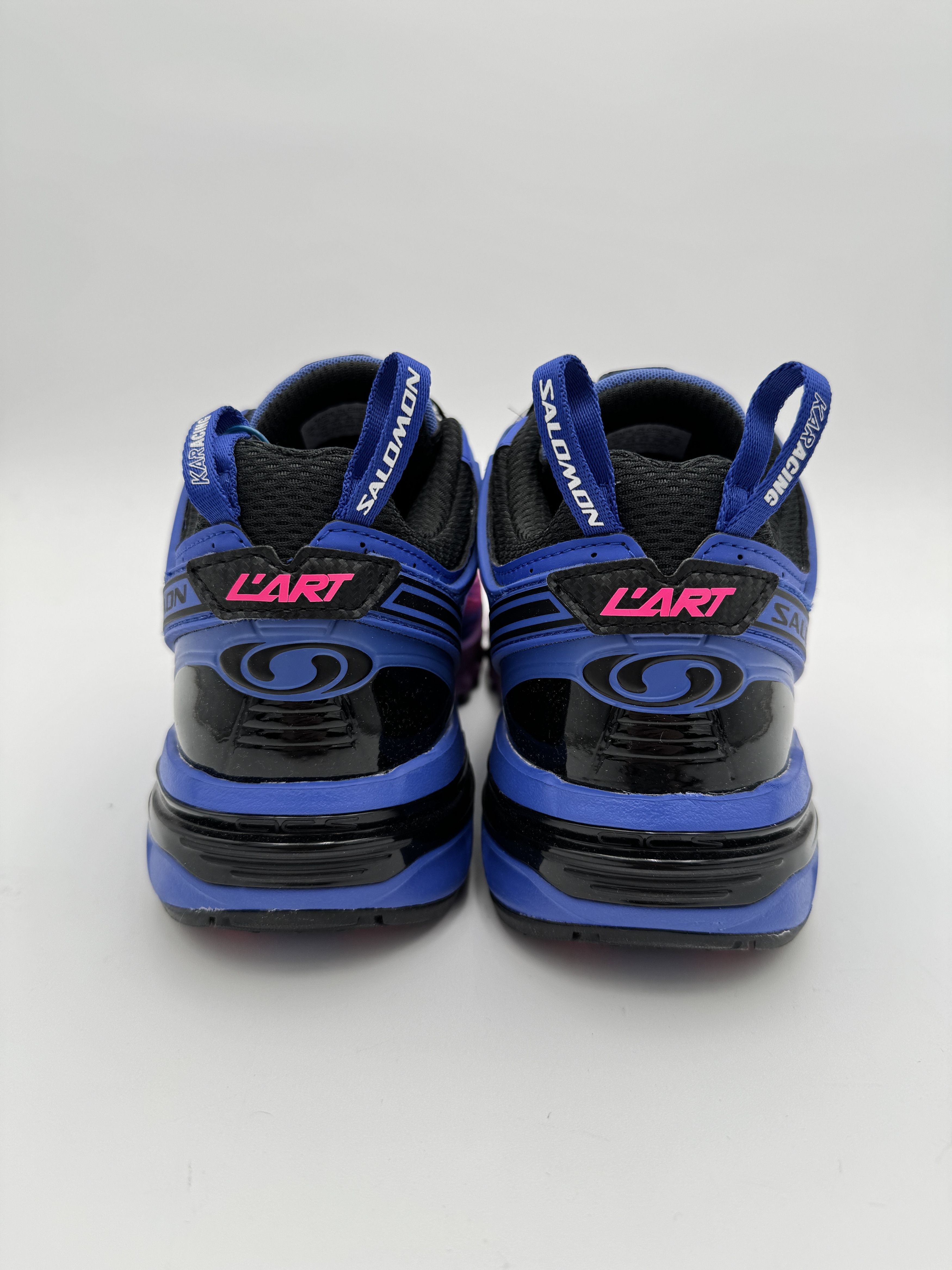 Kar × Salomon Kar L'Art de L'Automobile Salomon ACS Pro Advanced Blue Pink Size US 8.5 / EU 41-42 - 4 Thumbnail