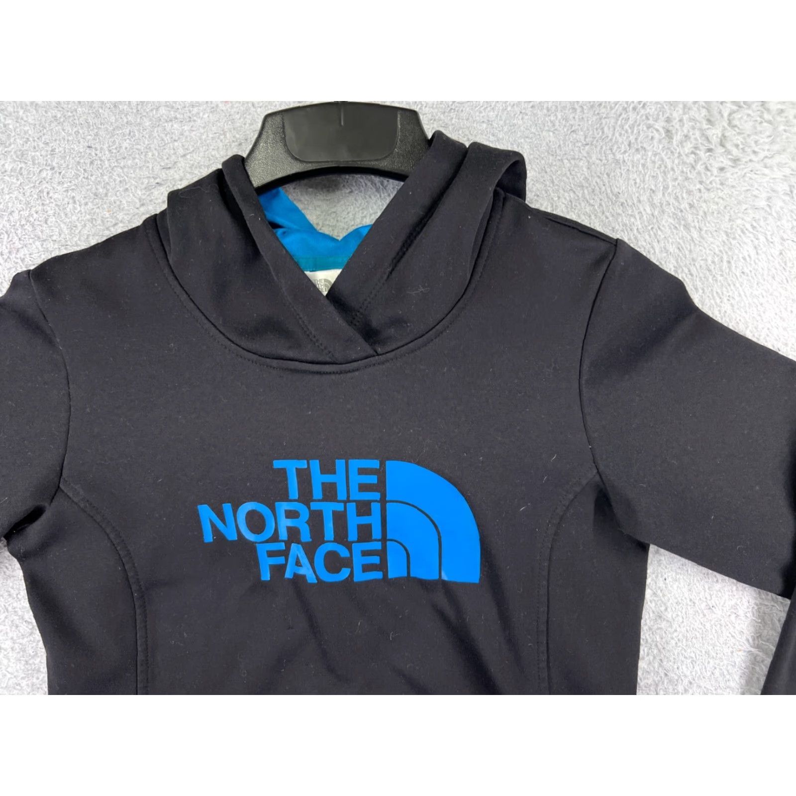The North Face The North Face Hoodie Women XS Black - Hooded, Pockets, Lightweight 100% Polyester Sweatshirt? Size XS / US 0-2 / IT 36-38 - 7 Thumbnail