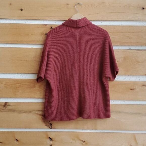 Designer CAbi Love Carol Rosewood Knitted Button Collared SS Sweater Size S / US 4 / IT 40 - 7 Thumbnail