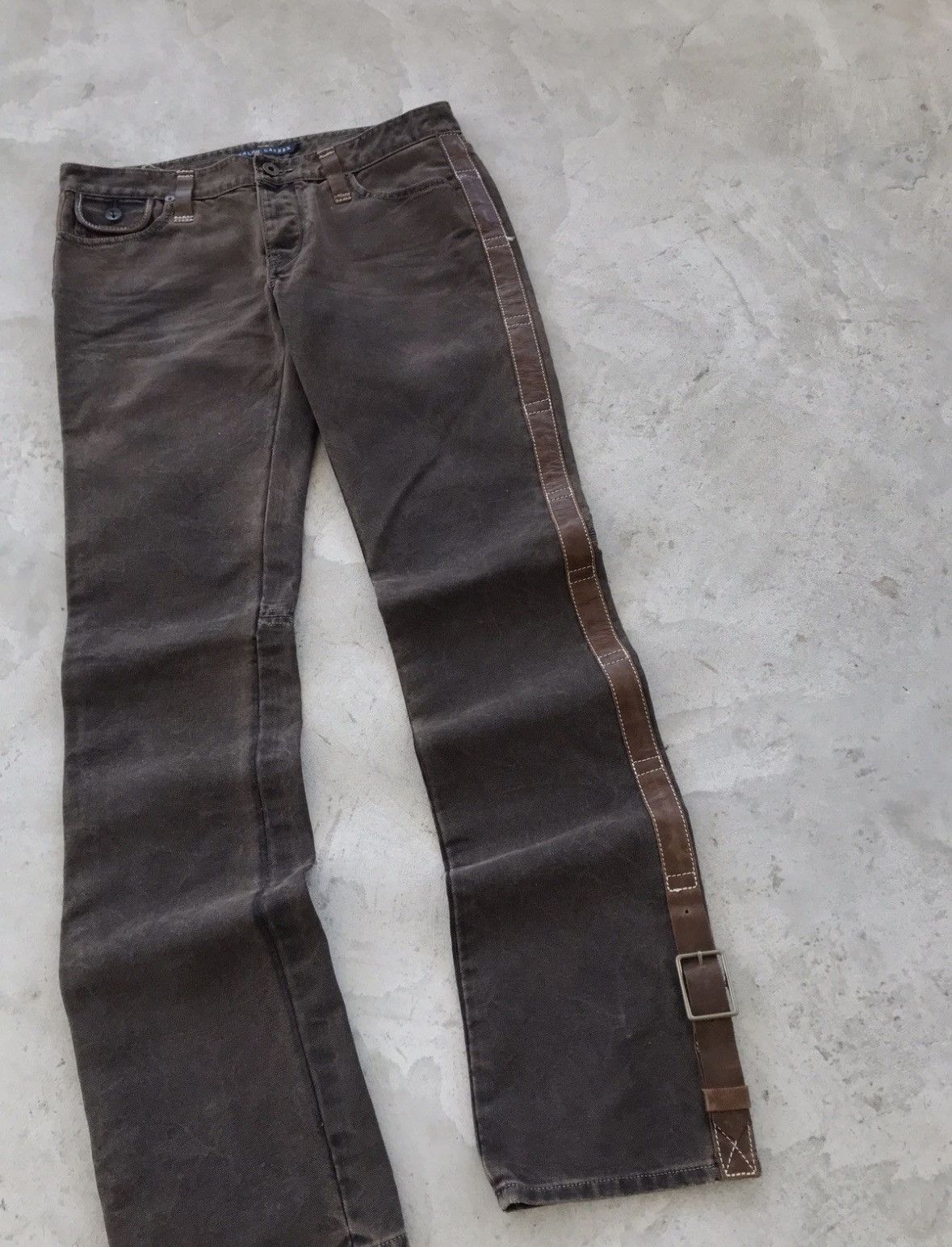 RRL Ralph Lauren RARE POLO RALPH LAUREN THOMPSON WOMANS VINTAGE PANTS Size 27" / US 4 / IT 40 - 2 Thumbnail