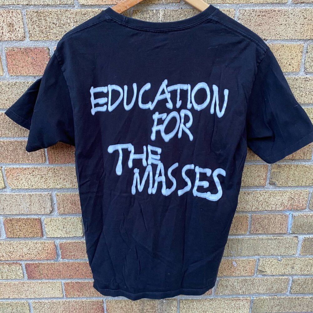 Stussy Vintage Stussy Education for the Masses Graphic T Shirt Med Size US M / EU 48-50 / 2 - 3 Thumbnail