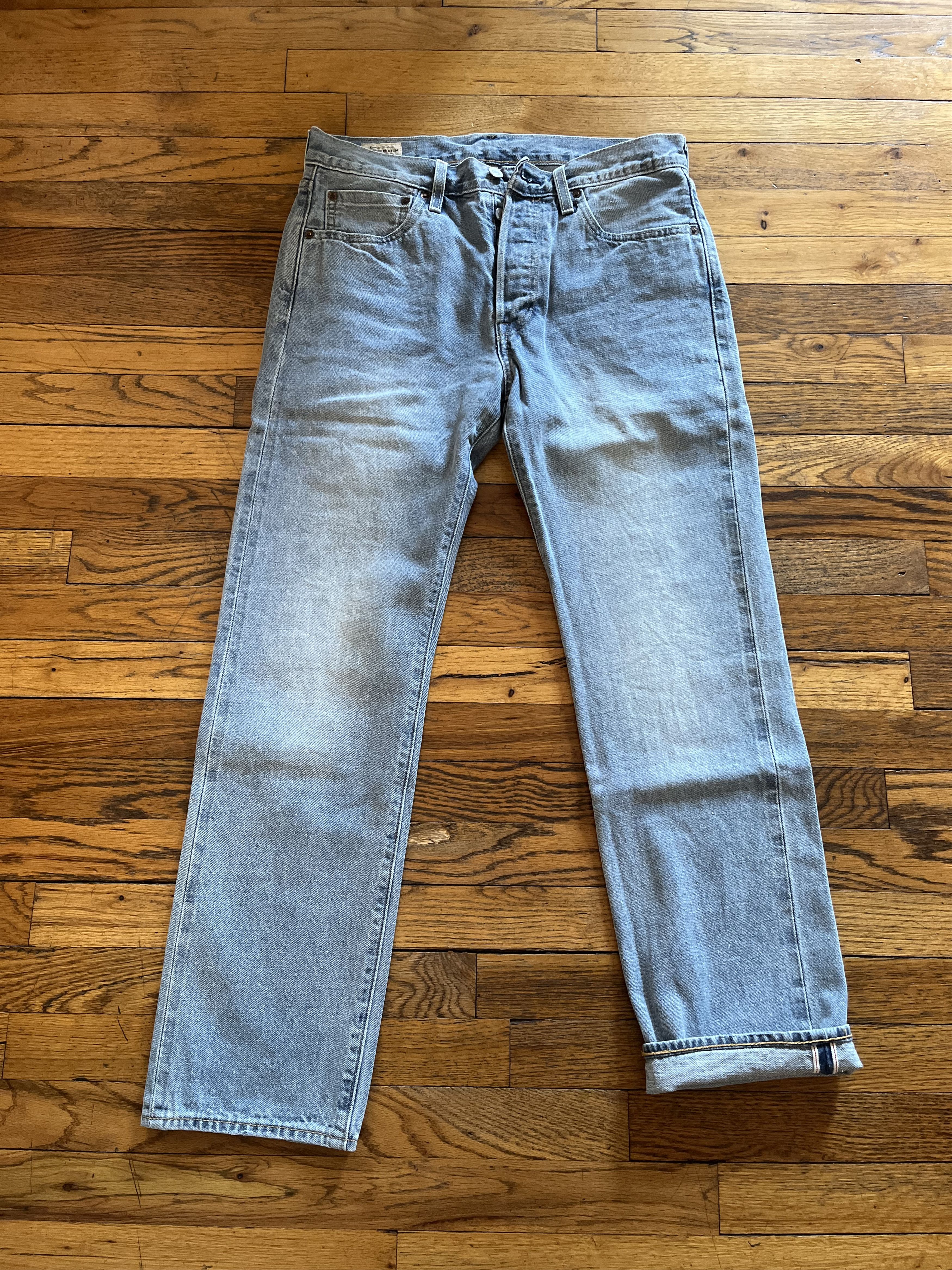 Levi's × Undercover Undercover x Levi's light darkness 501 baggy